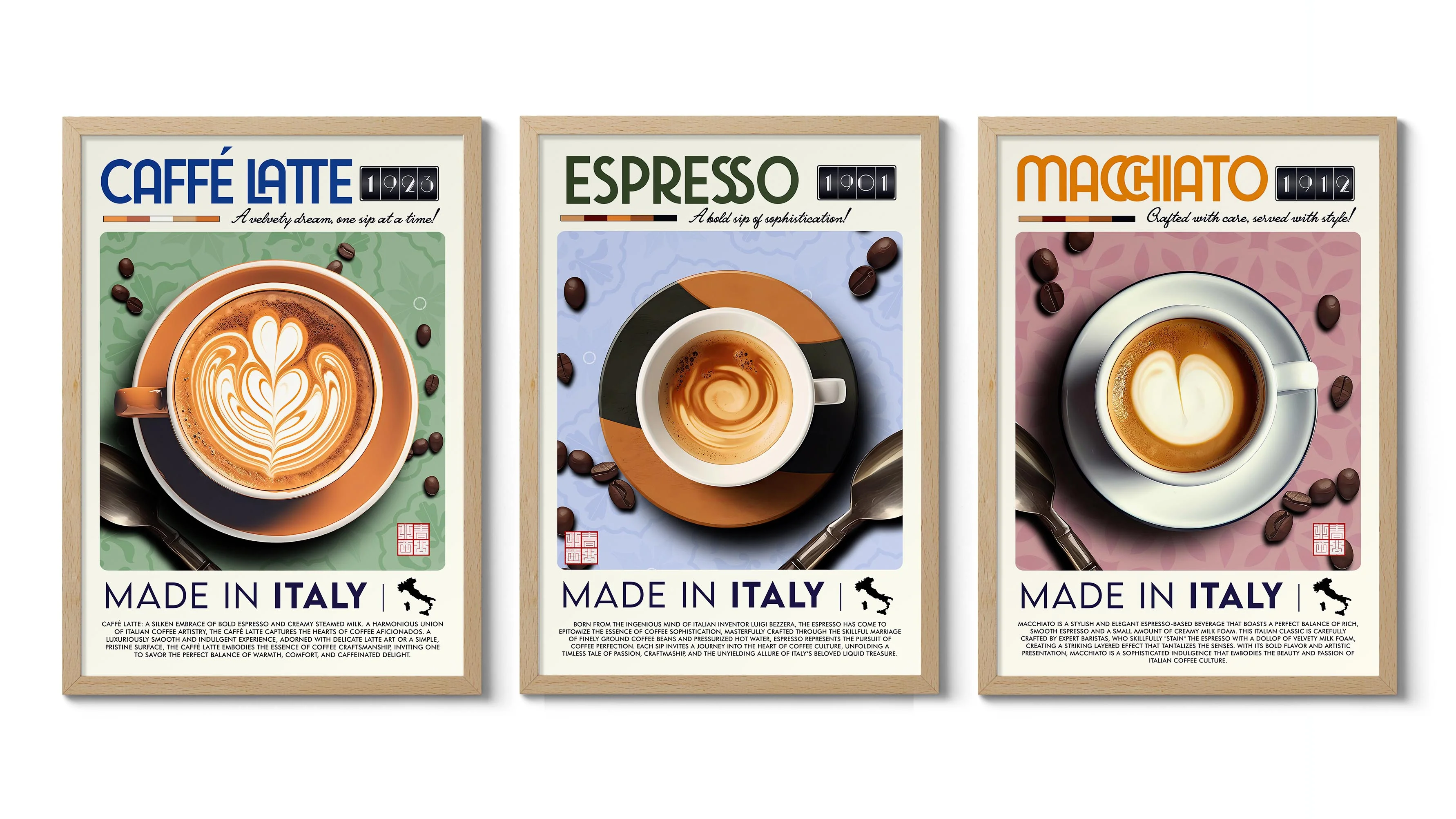 Italian Coffee - Set of 3 - Image 2