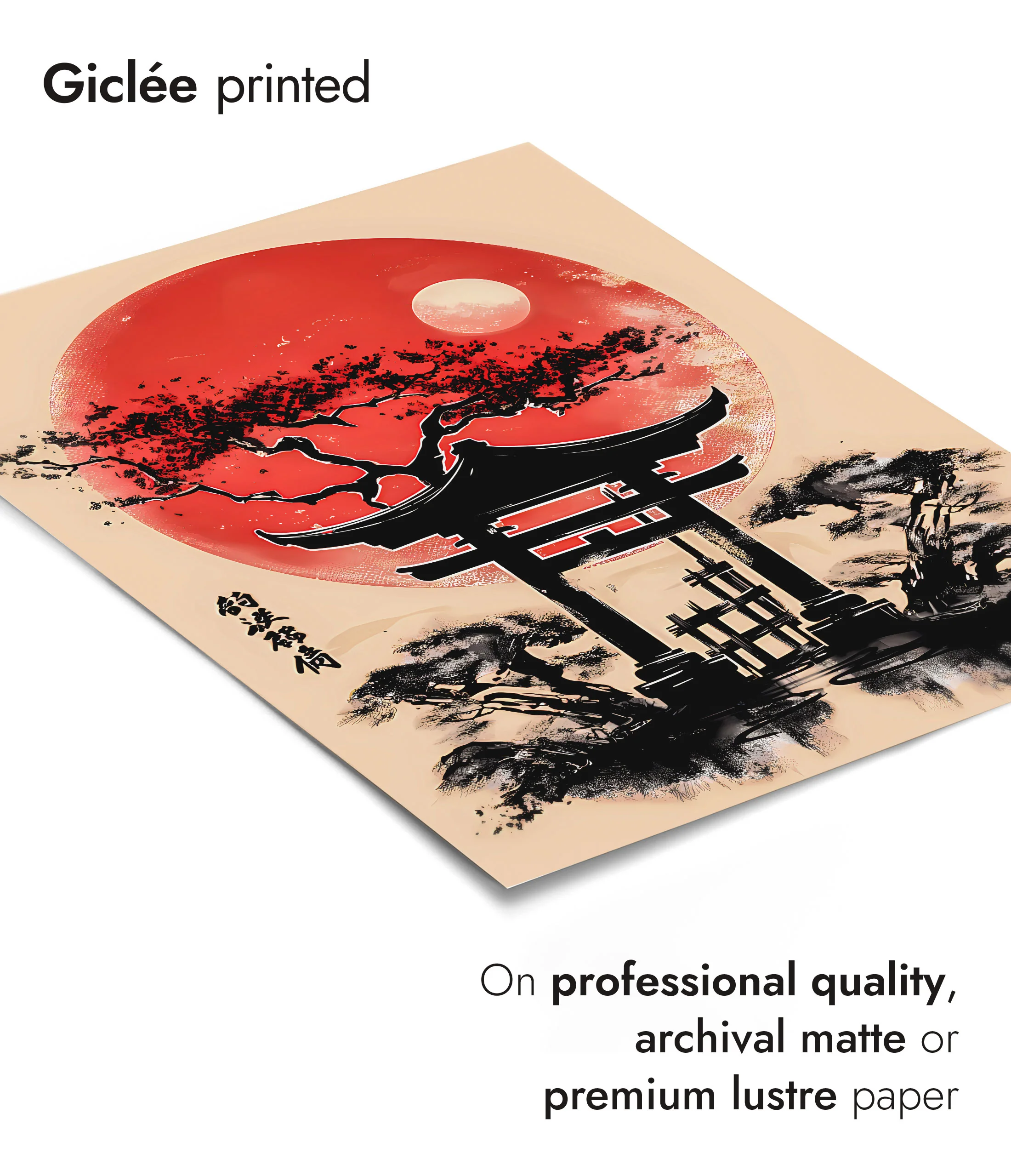 Japanese Shrine at Dawn - Image 6