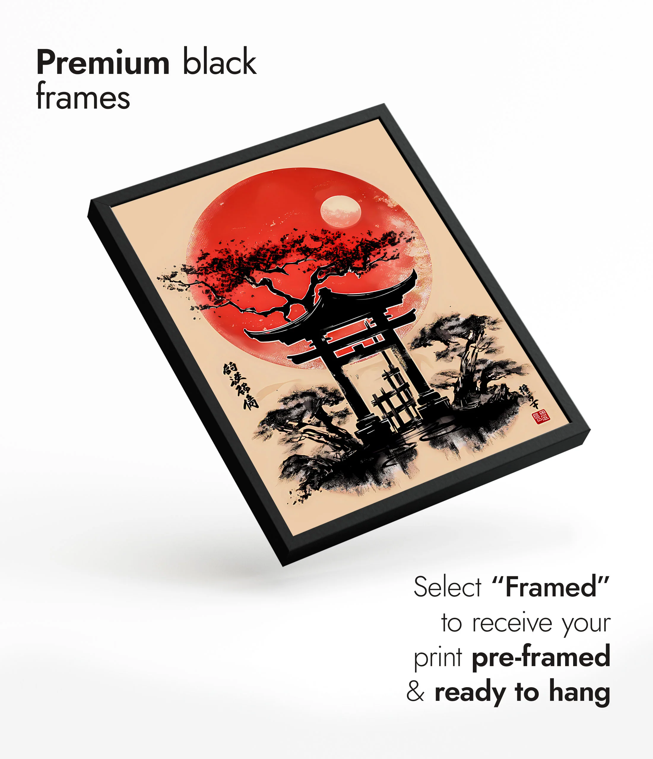 Japanese Shrine at Dawn - Image 7