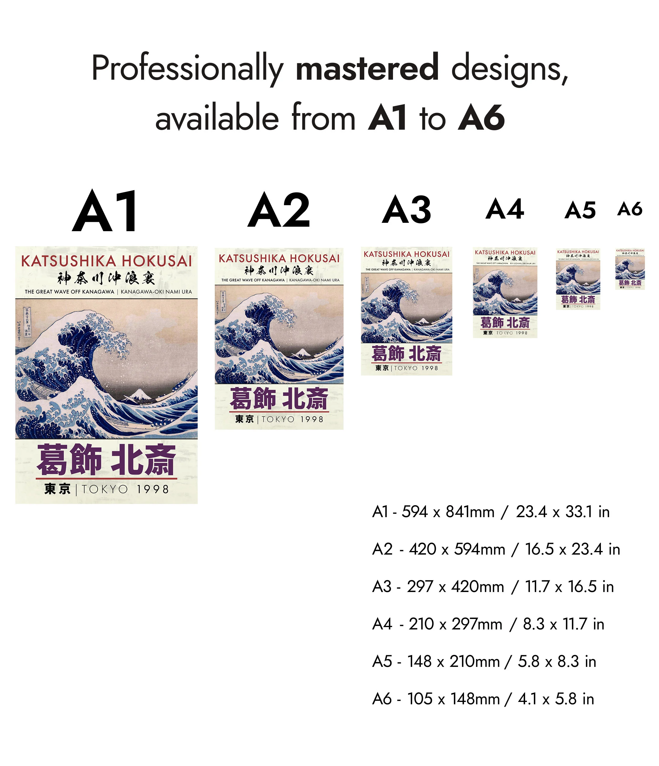 Katsushika Hokusai - Set of 3 - Image 10
