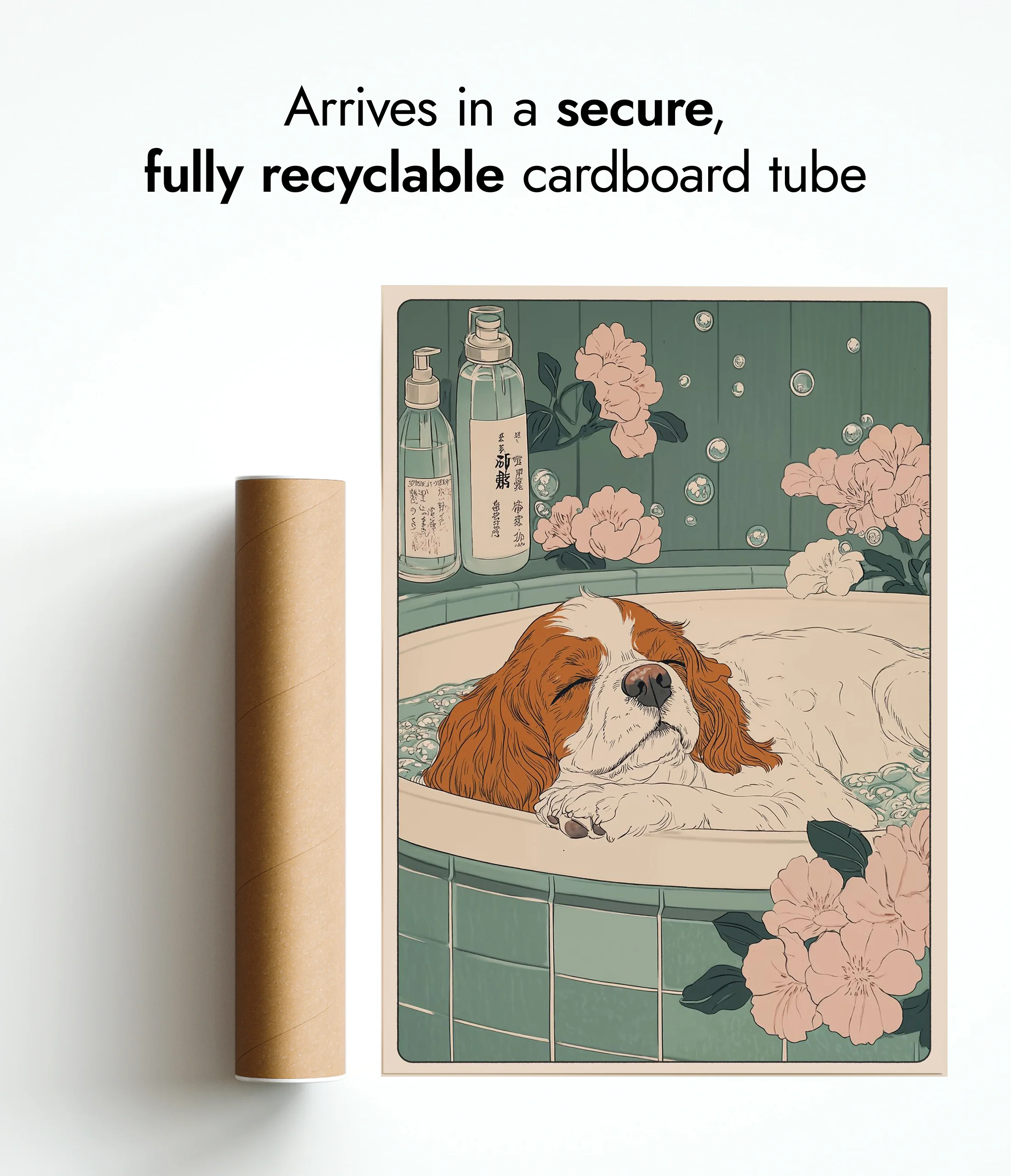 King Charles Spaniel Bathtime - Image 9