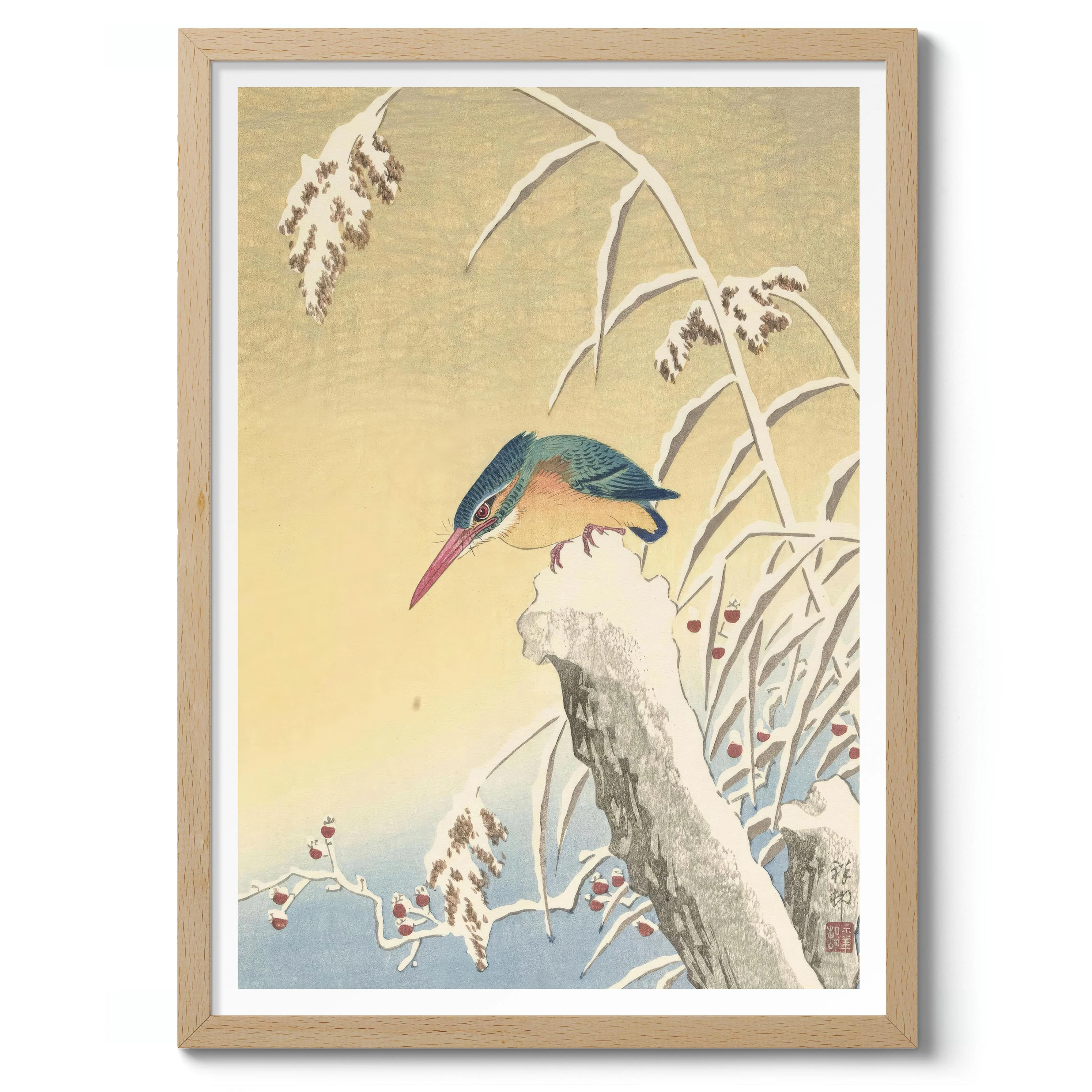 Kingfisher in the Snow - Image 3