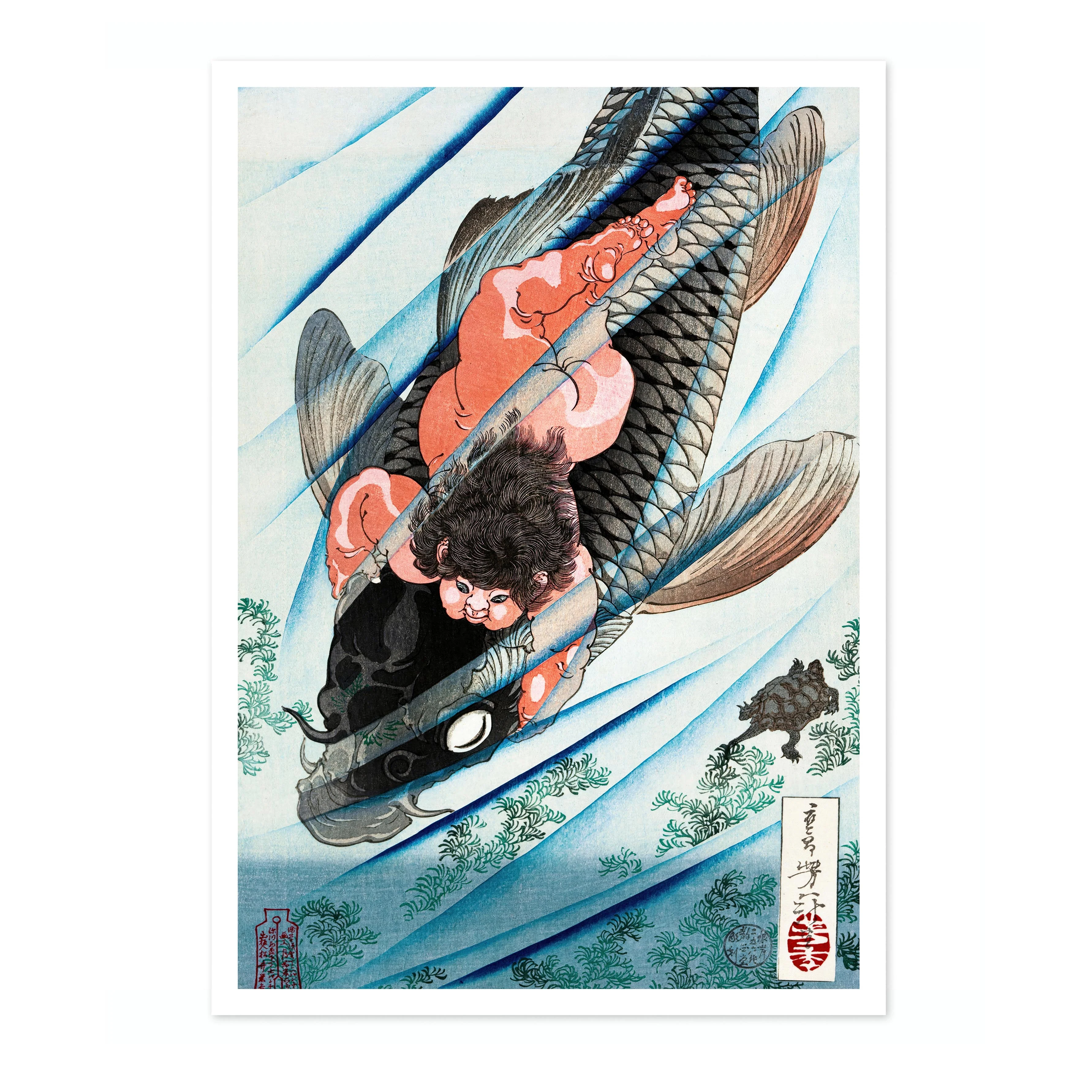 Kintaro Seizes the Carp - Image 4
