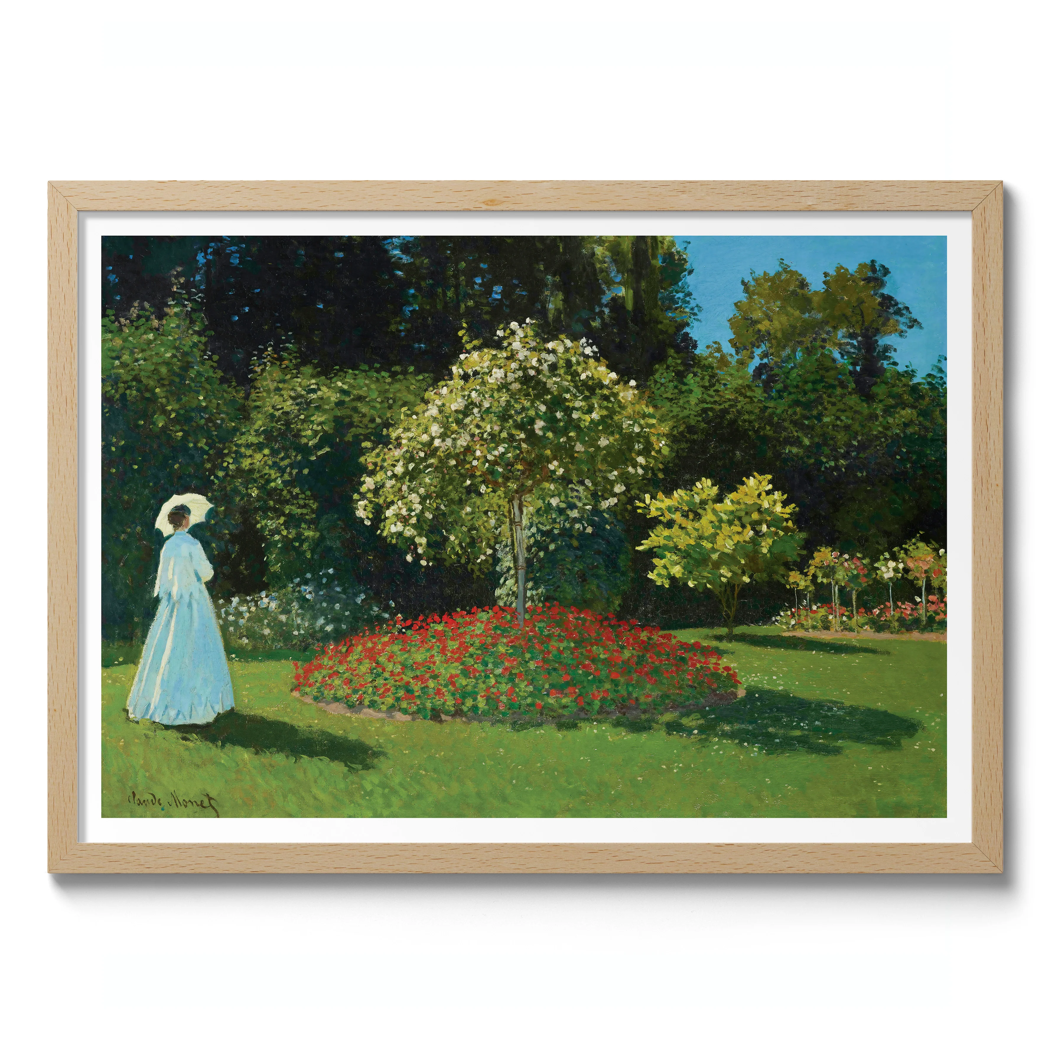 Lady in the Garden - Image 3