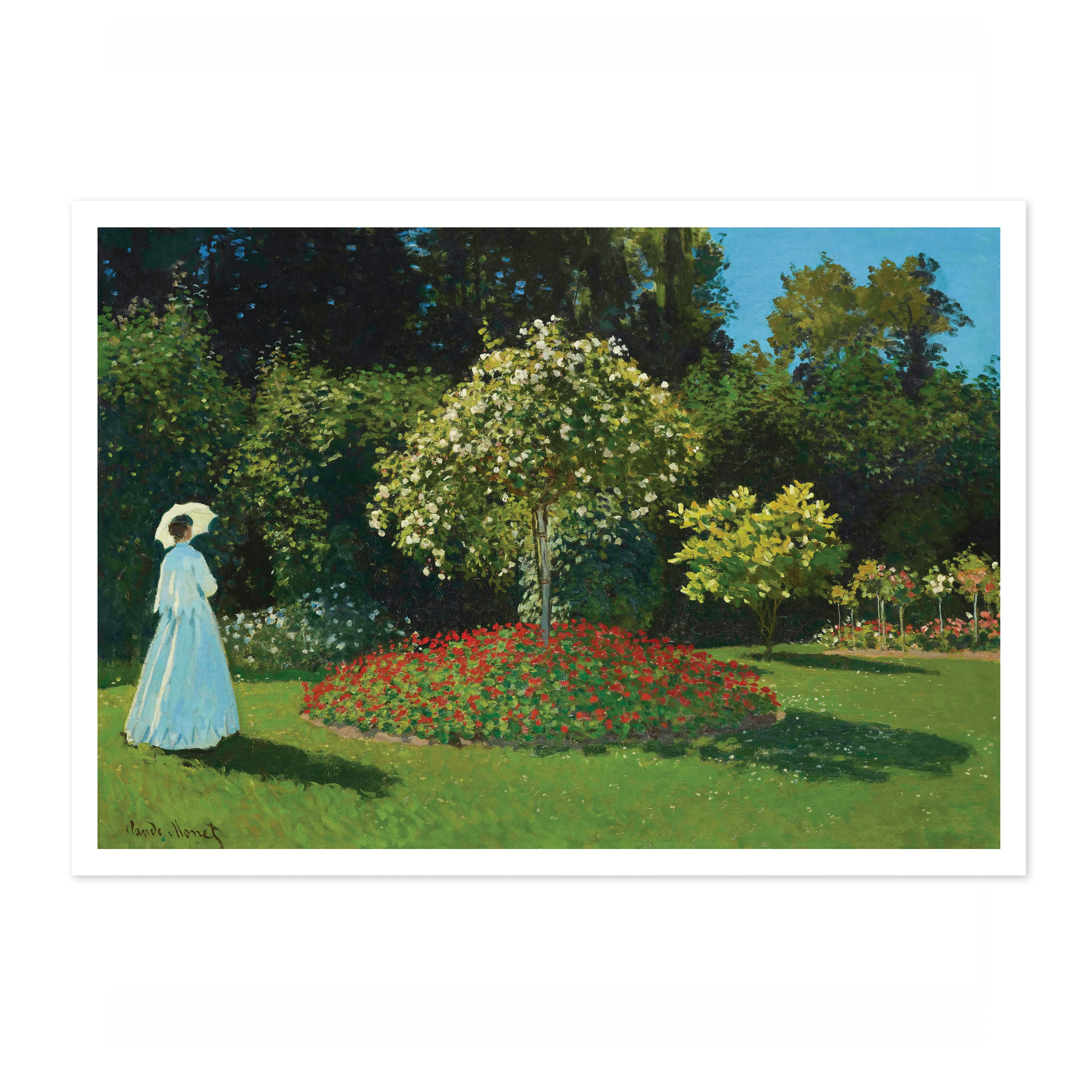 Lady in the Garden - Image 4