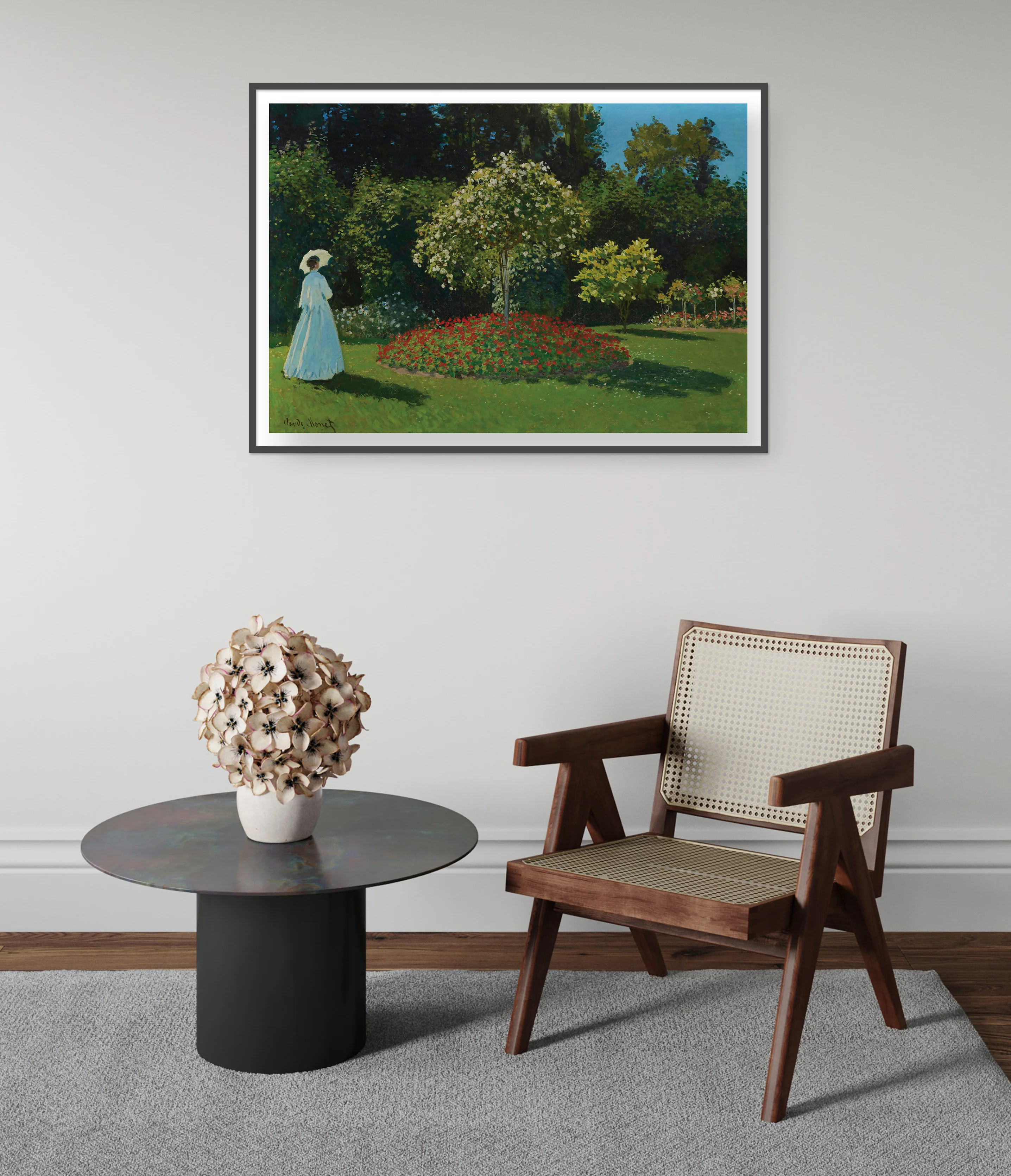 Lady in the Garden - Image 5