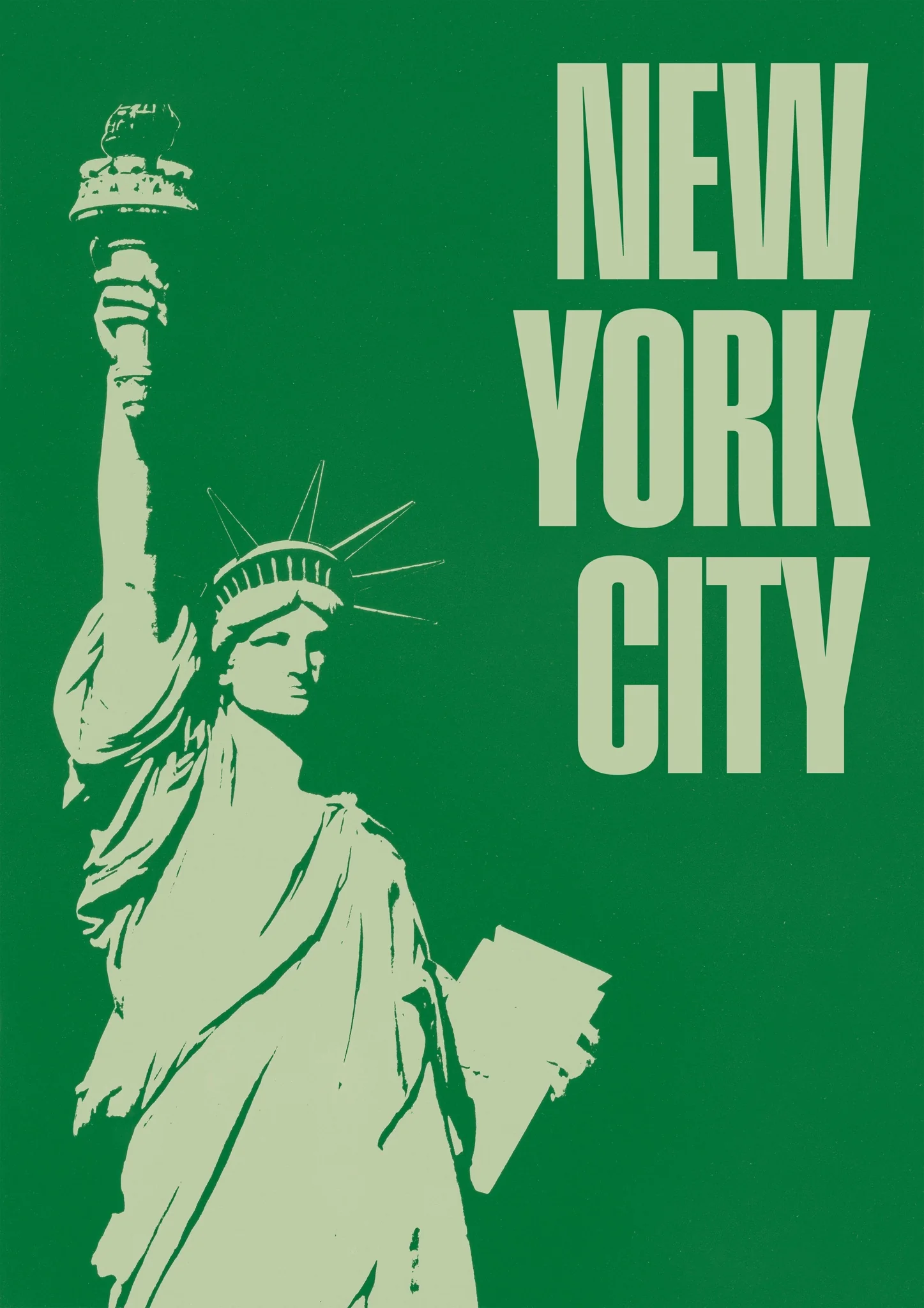 Lady Liberty in Green - New York