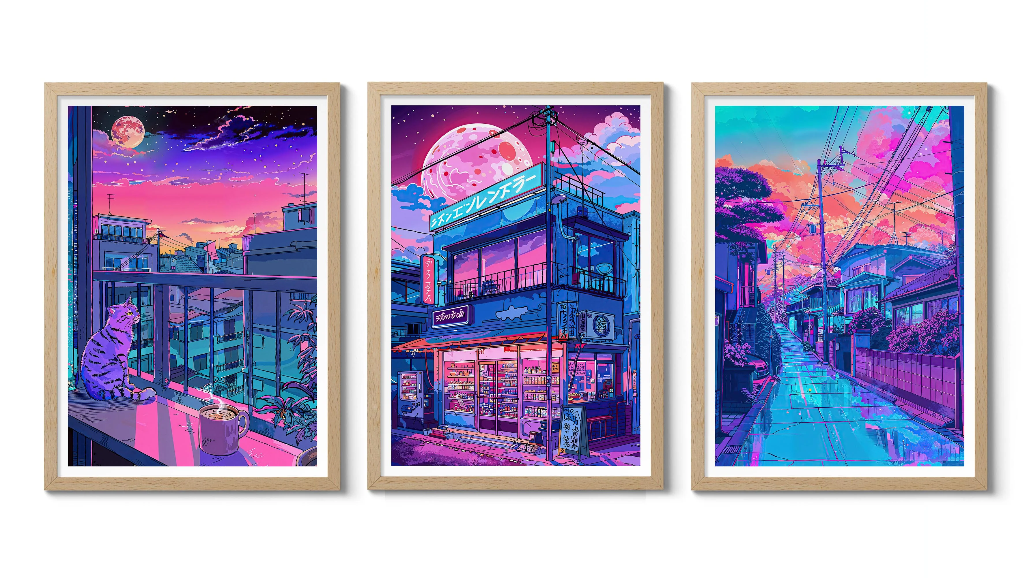 Lo-Fi Japanese Cityscapes - Image 2