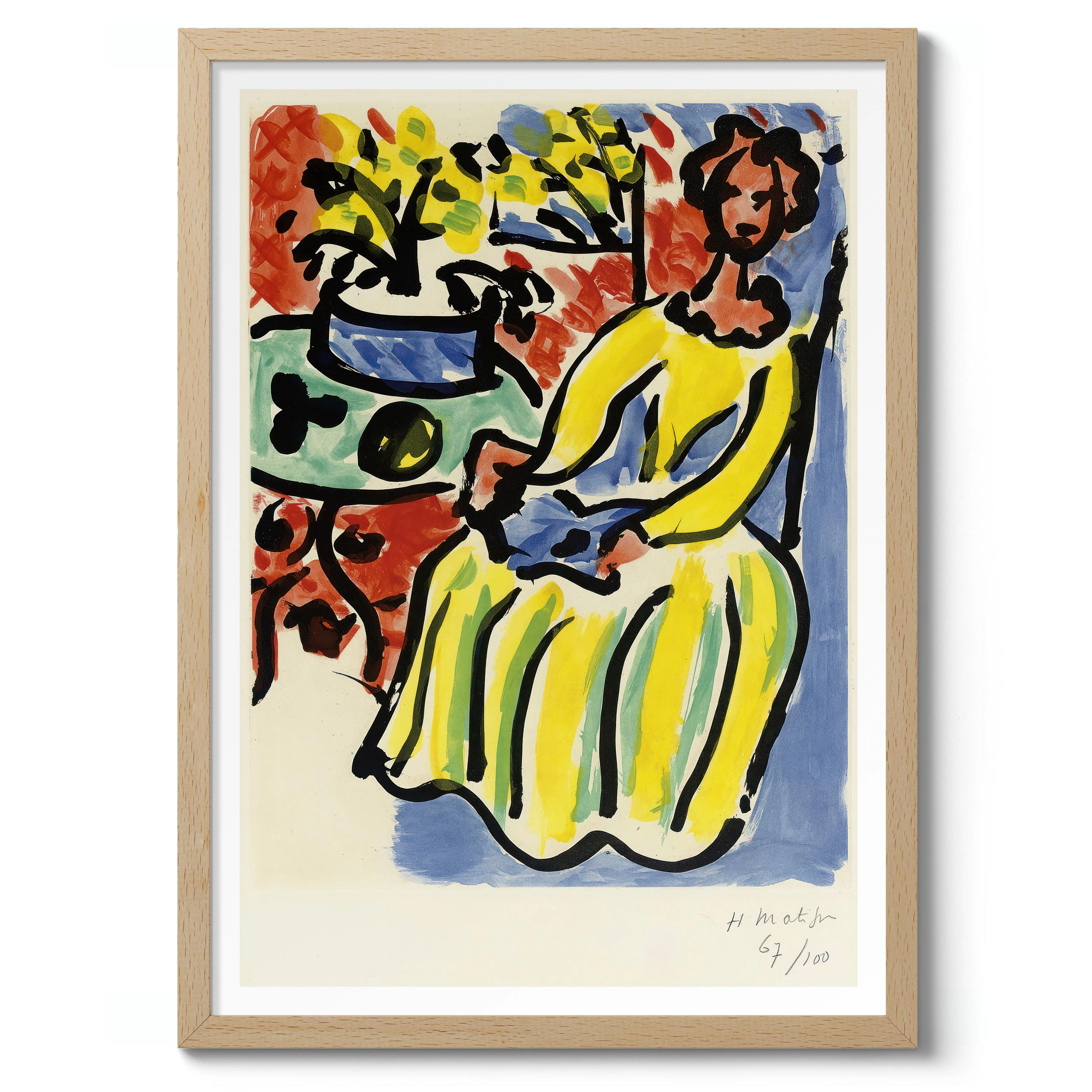 Marie-José in a Yellow Dress - Image 3
