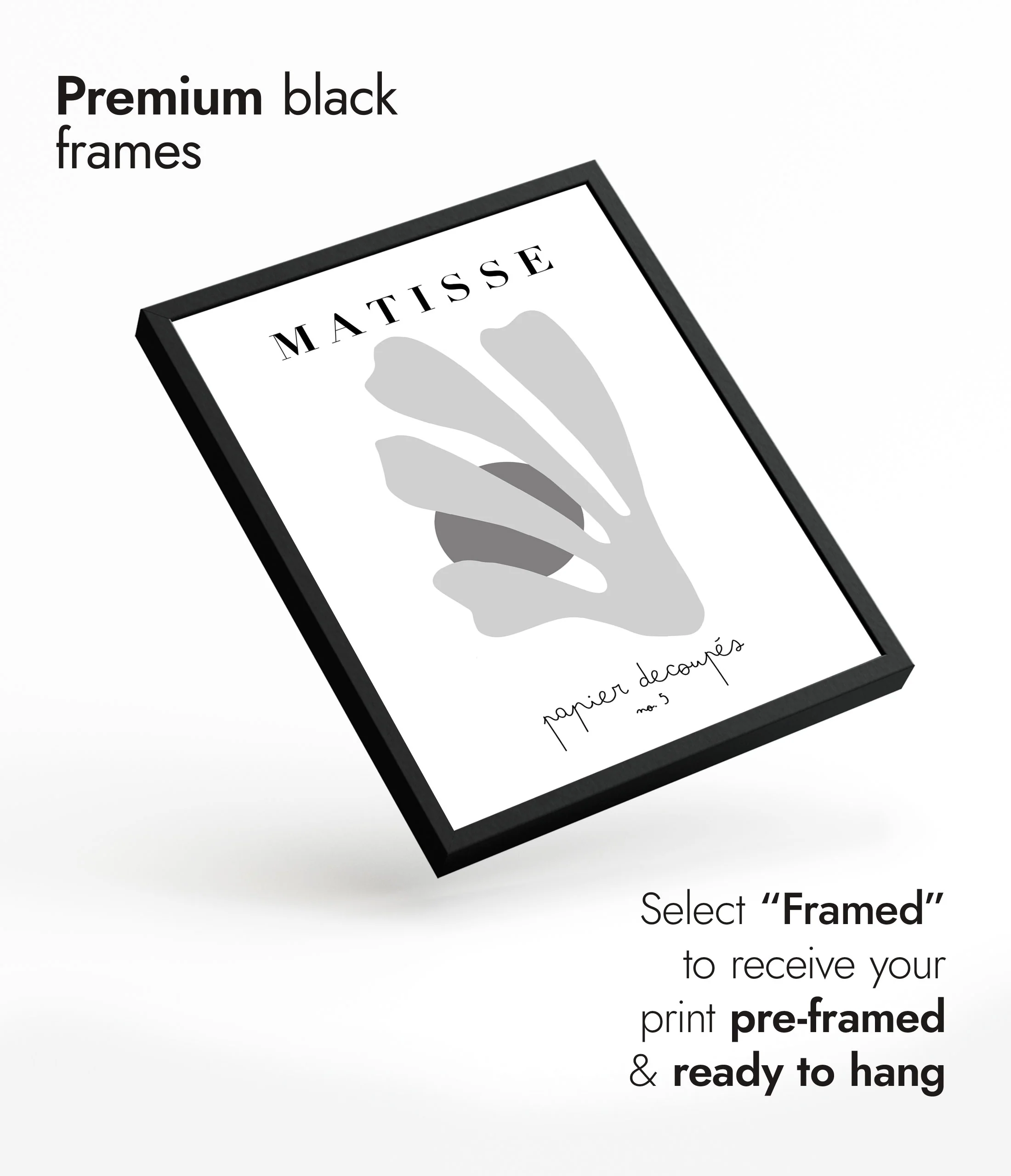 Matisse Cutouts No. 5 B&W - Image 7