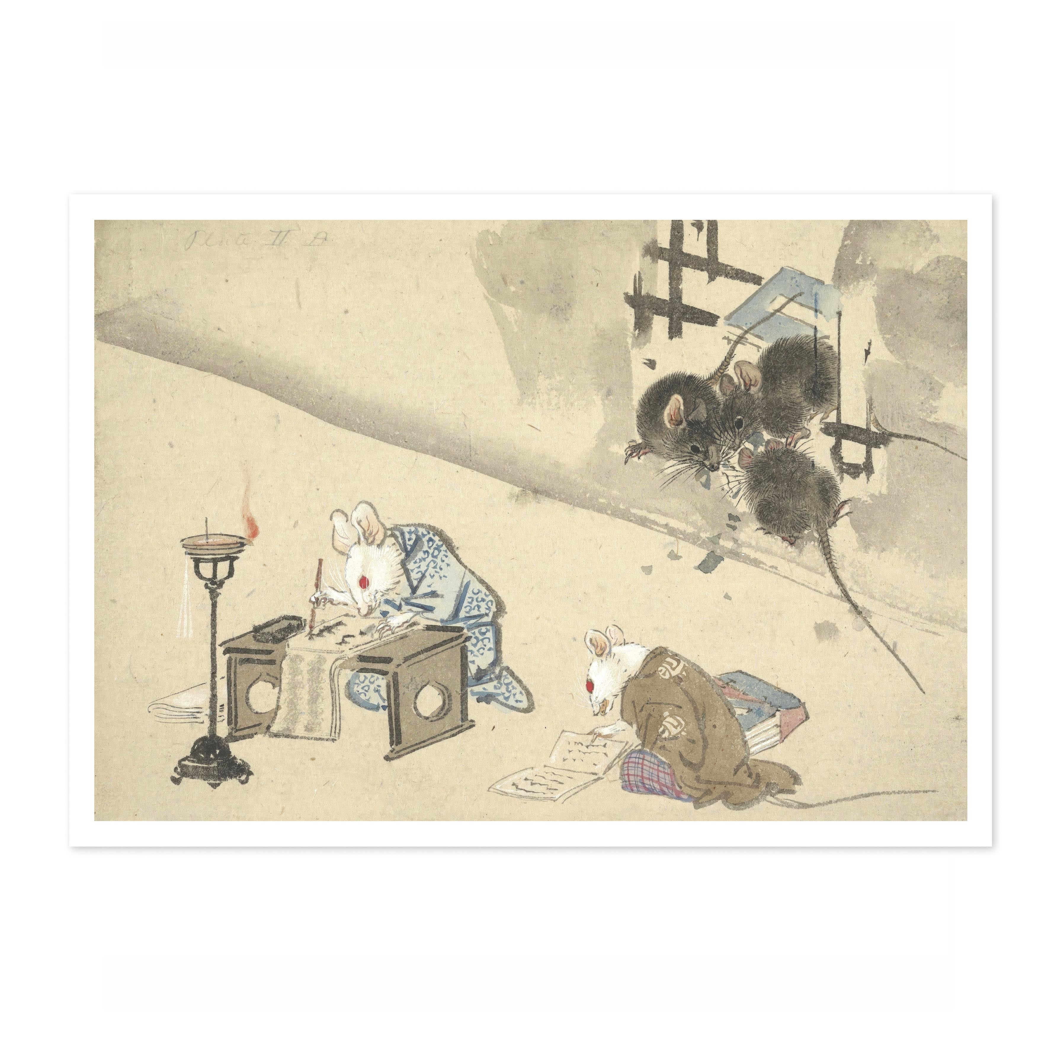 Mice Transcribing a Book - Image 4