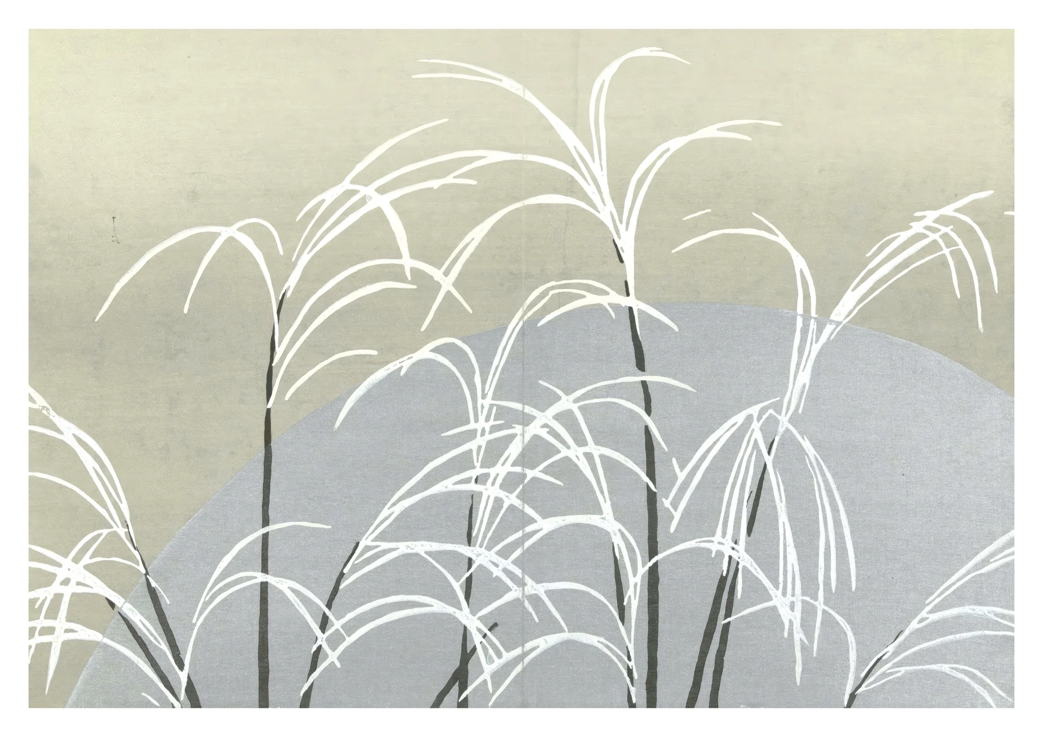 Moon & Grasses