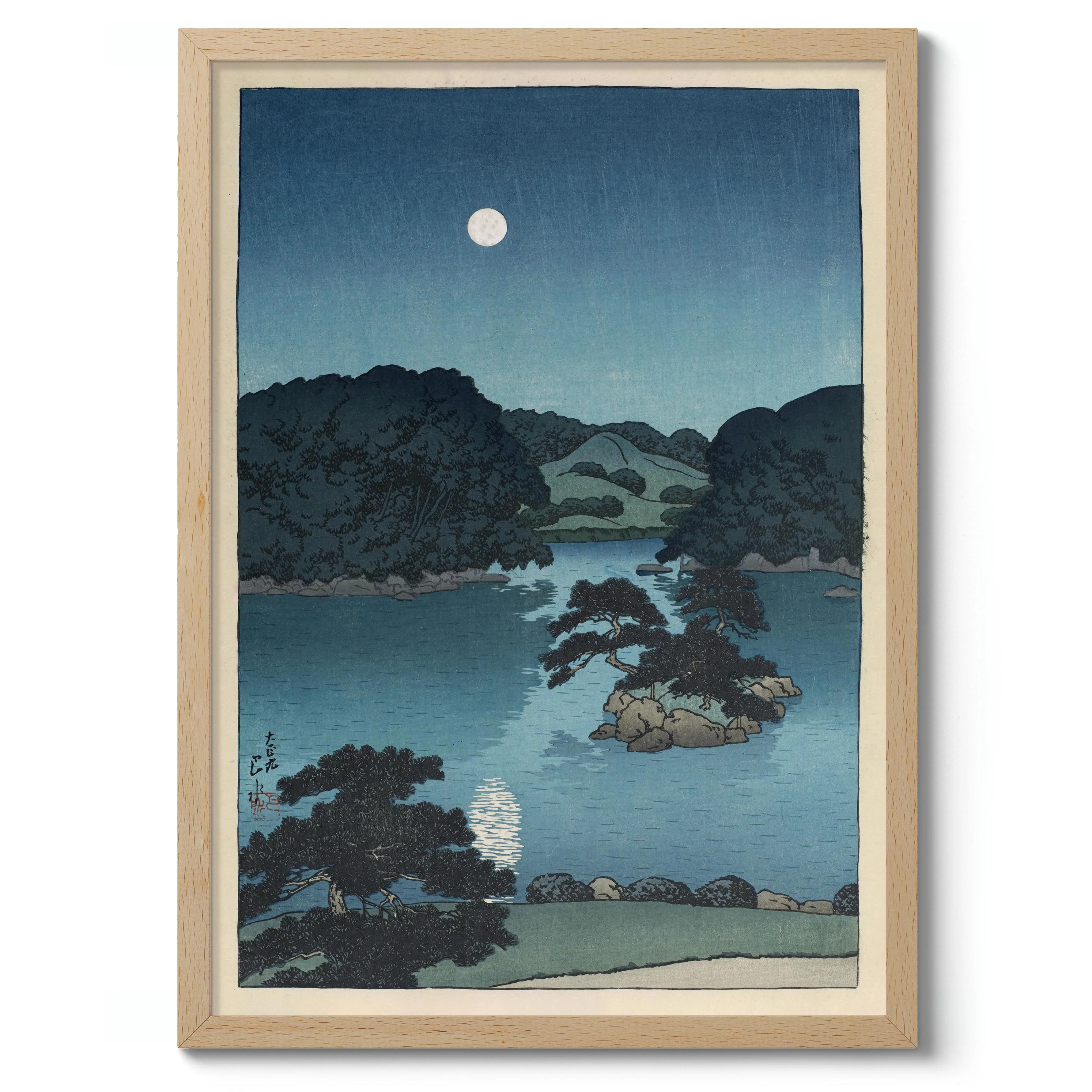 Moonlit Night (Daisensui Pond) - Image 3
