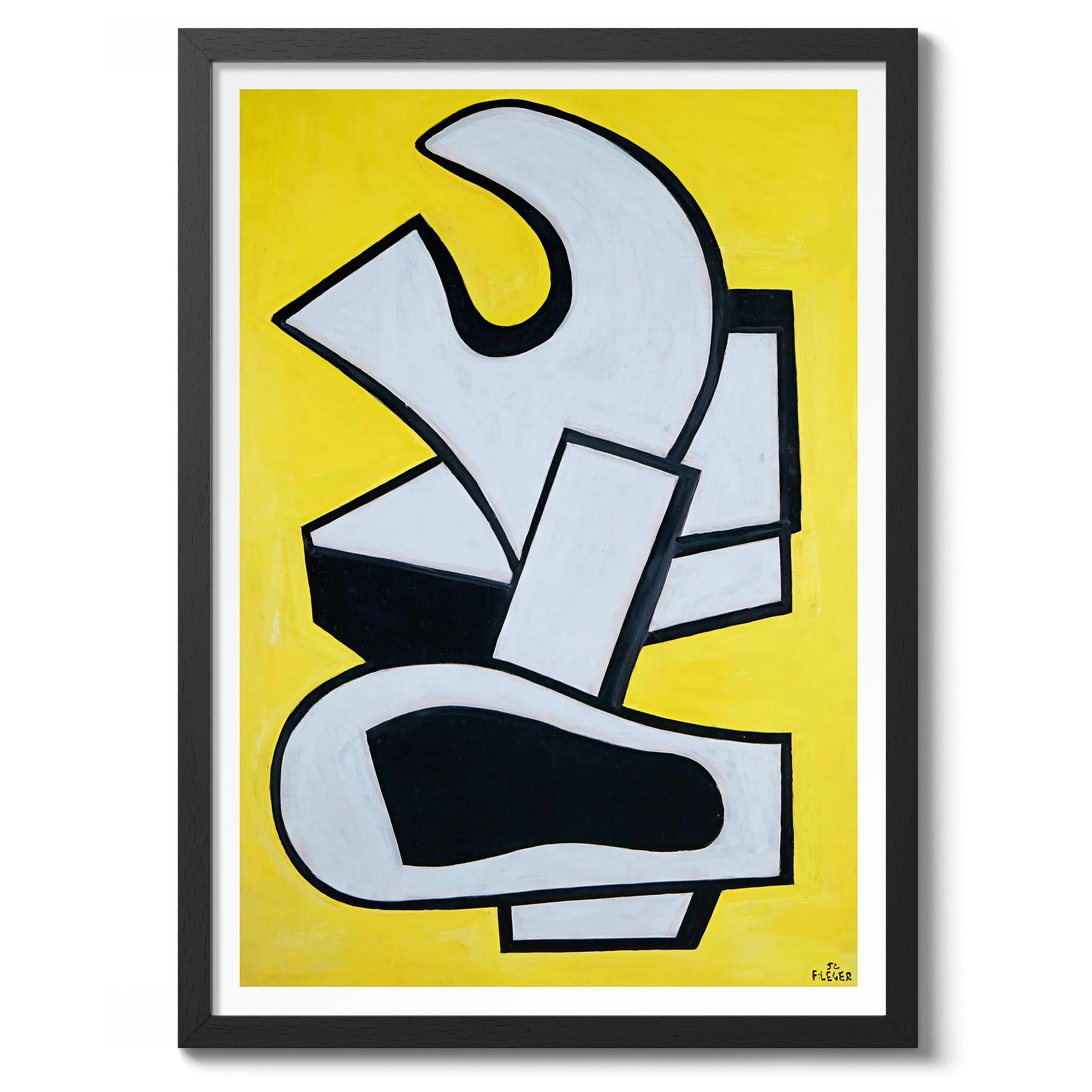 Mural on Yellow Background - Image 2