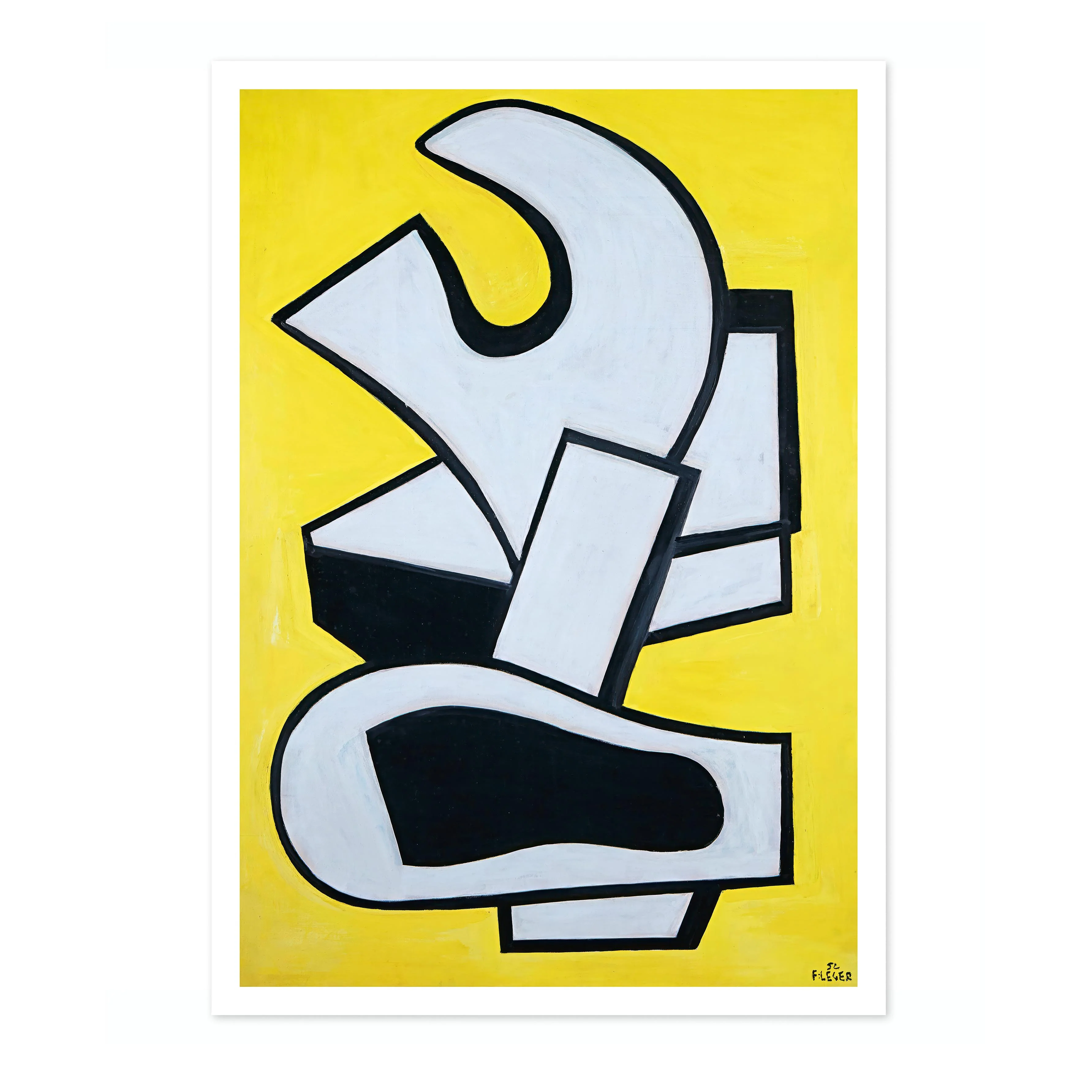 Mural on Yellow Background - Image 4