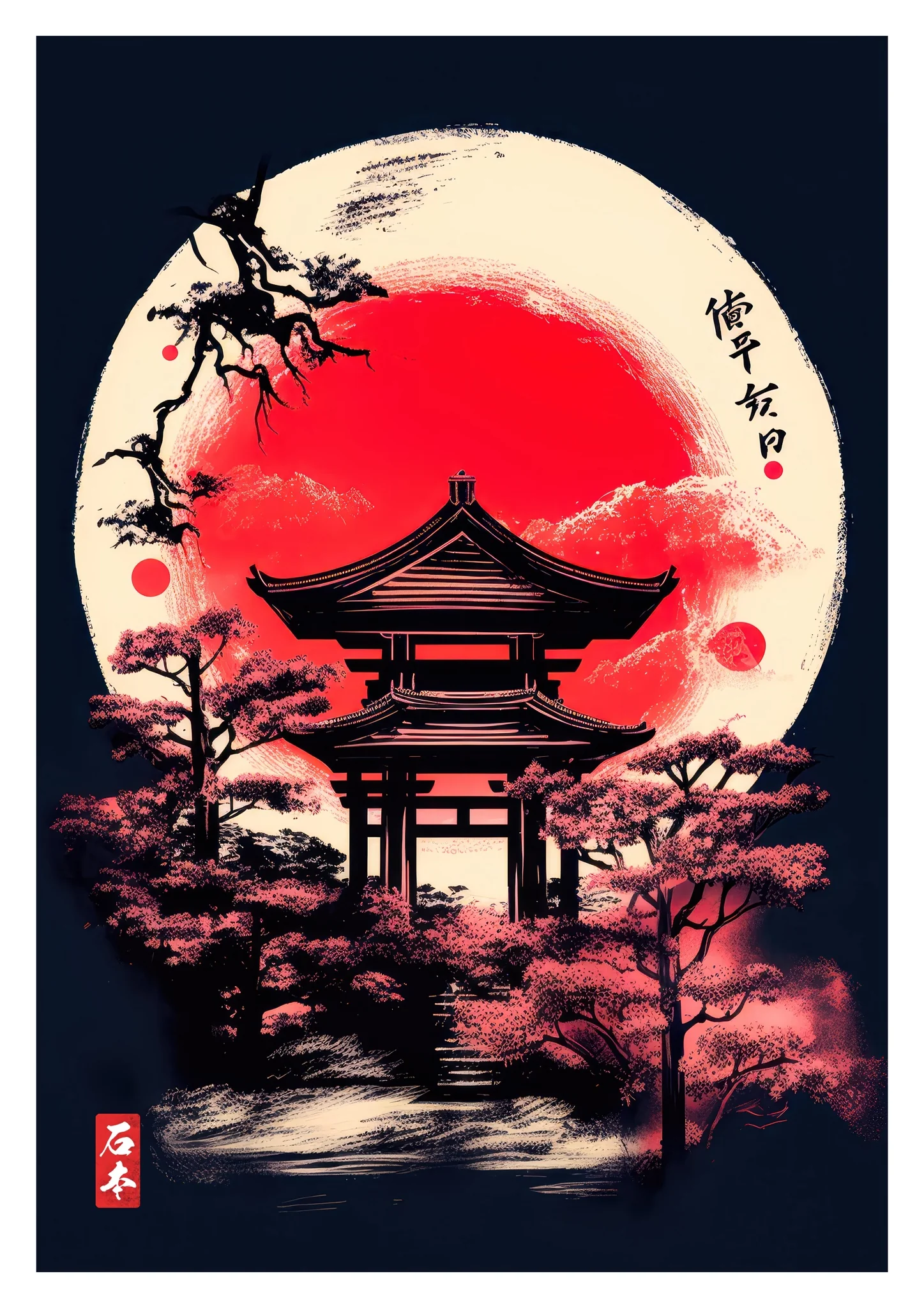 Nighttime Shrine