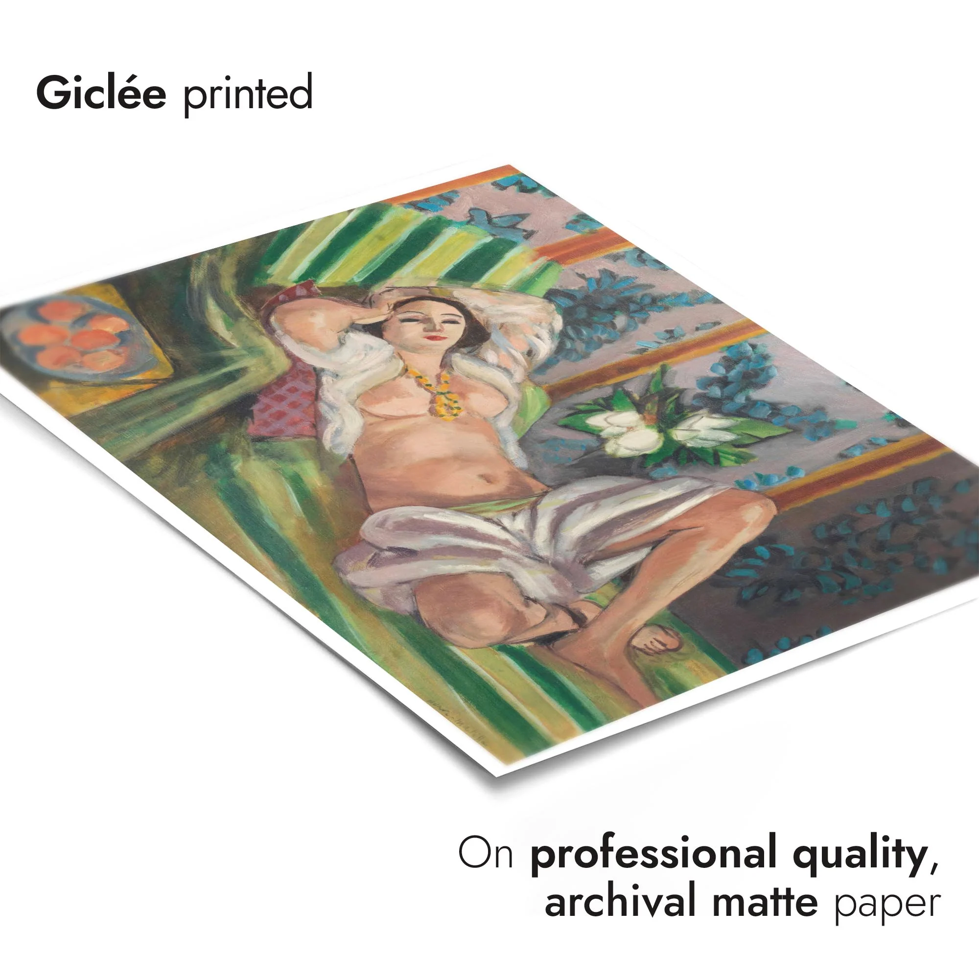 Odalisque Lying with Magnolias - Image 6