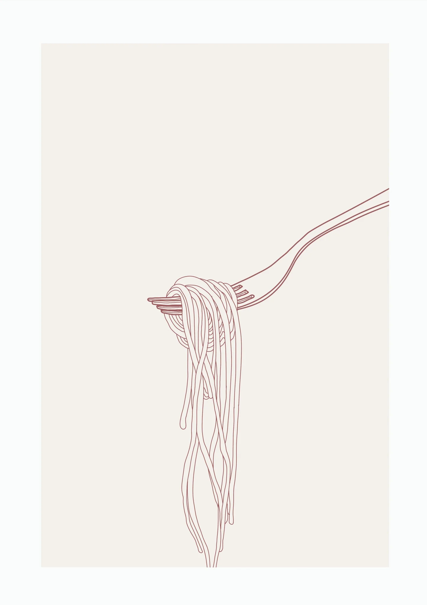 Pasta on a Fork