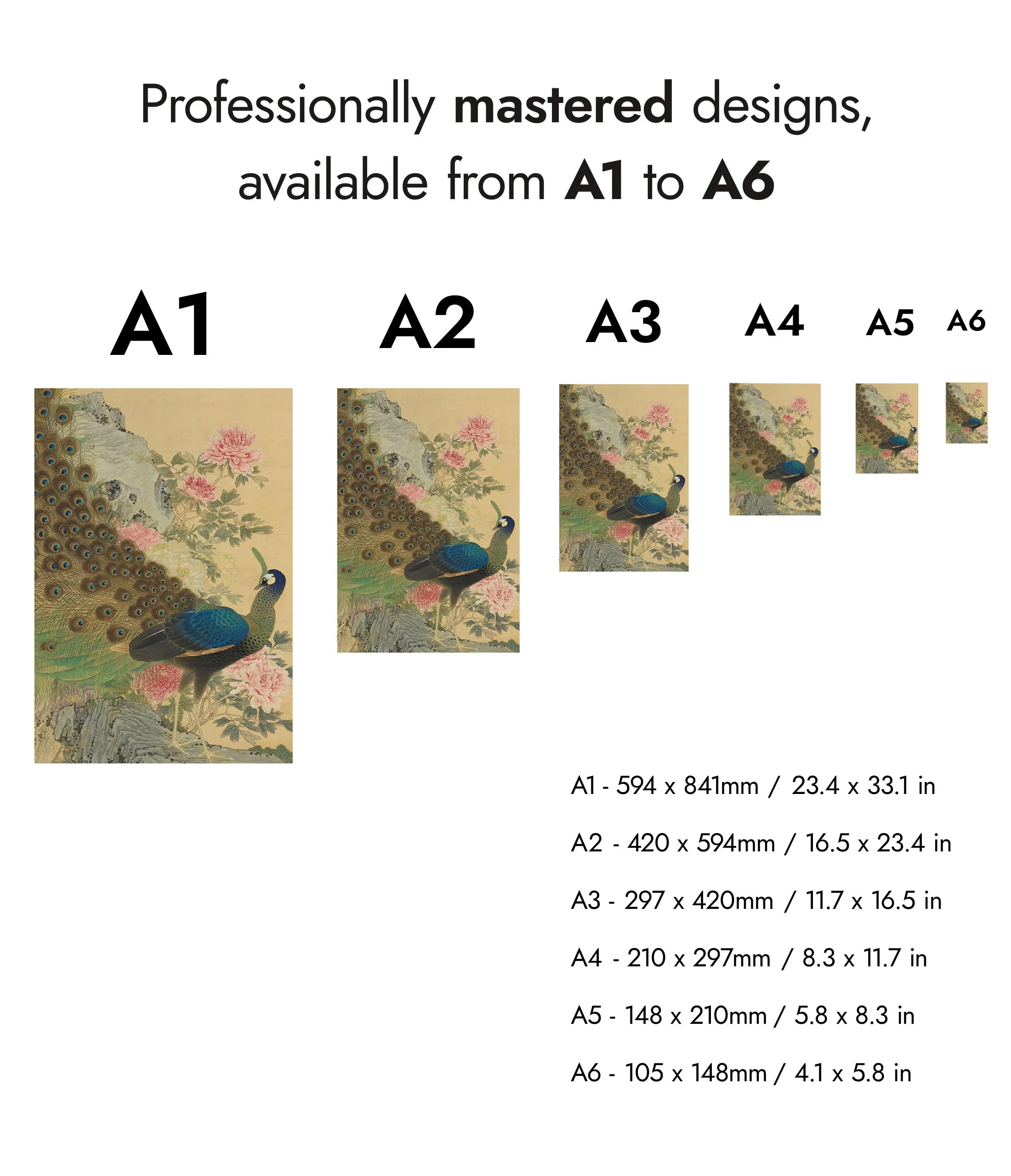 Peacock & Peonies - Image 8