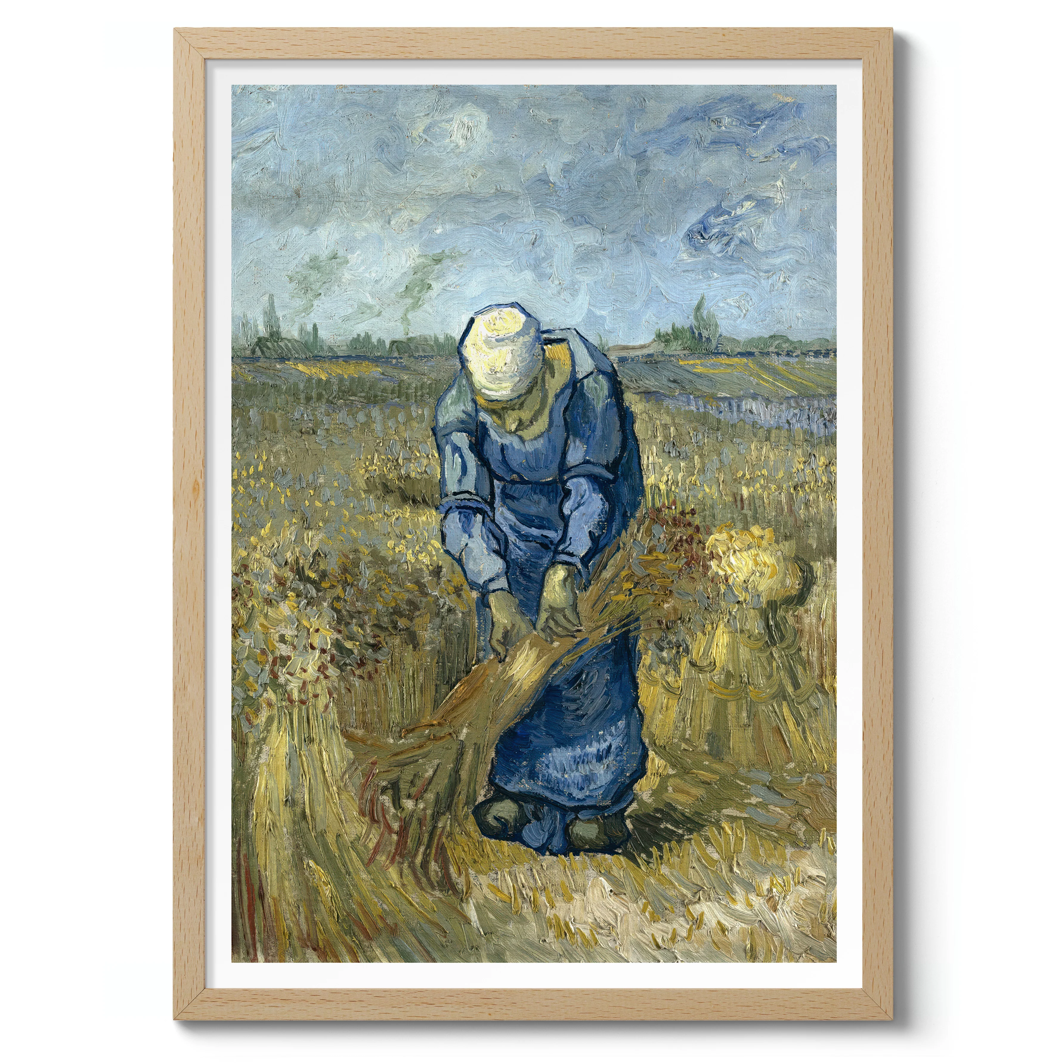 Peasant Woman Binding Sheaves - Image 3