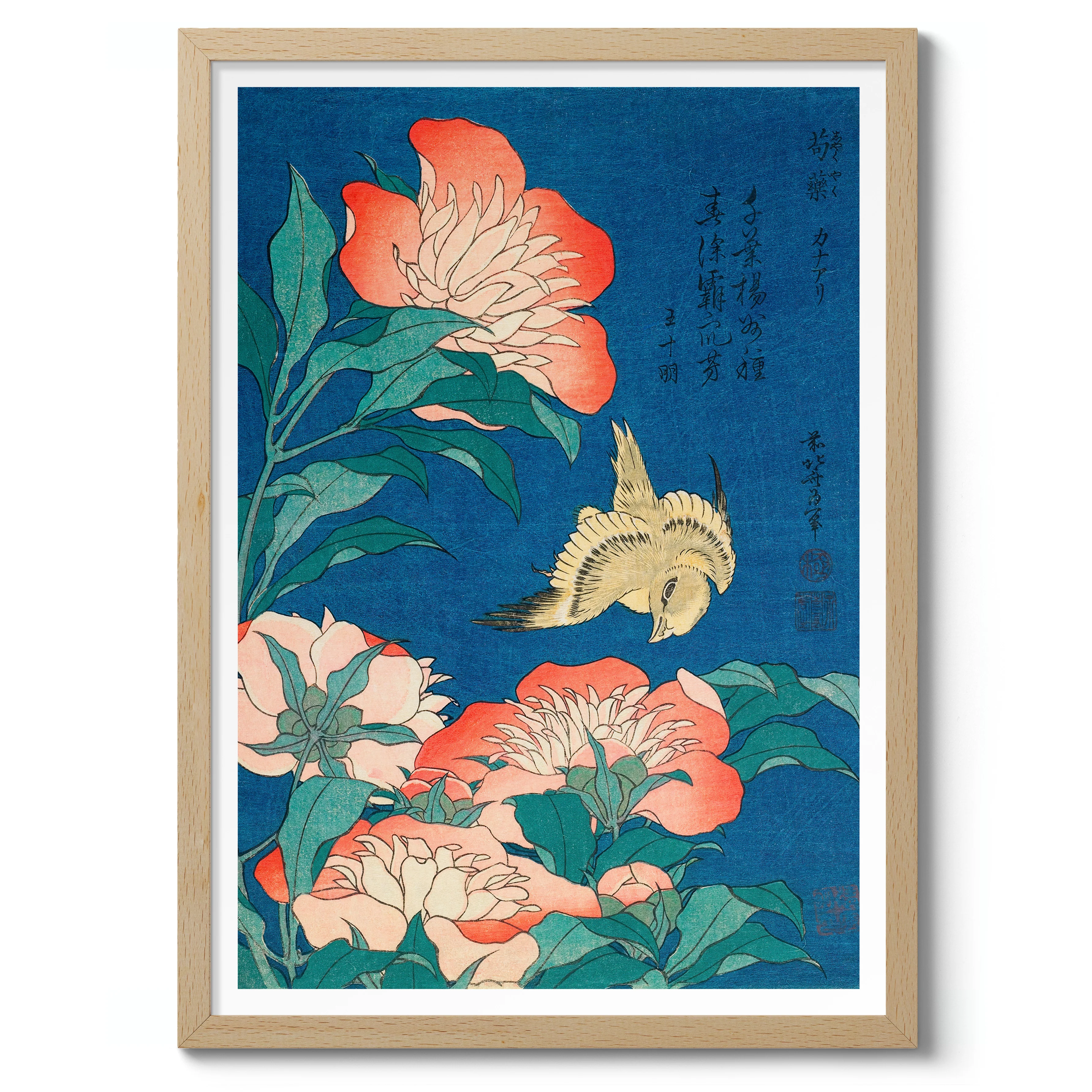 Peonies and Canary - Image 3