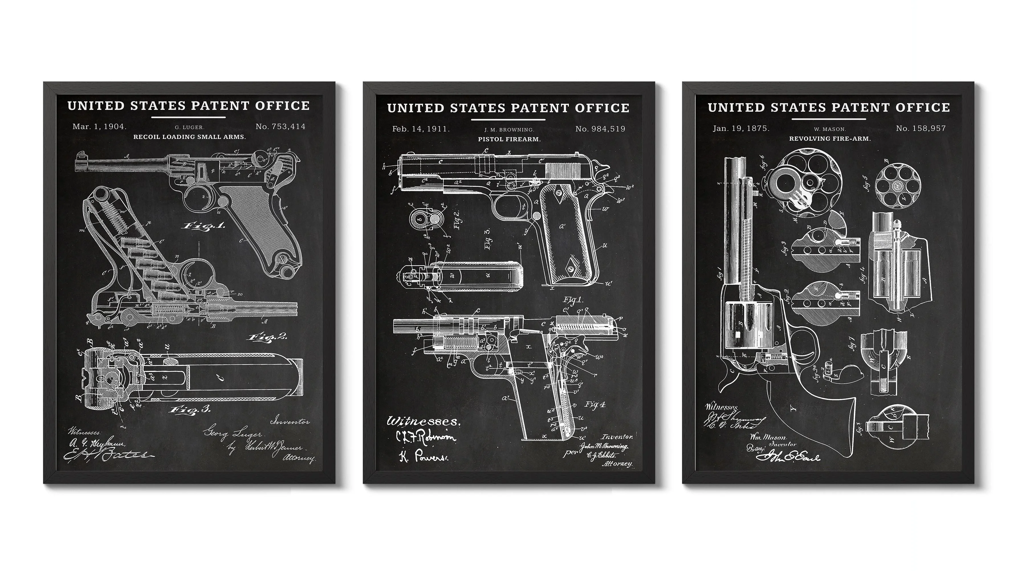 Pistol Patents