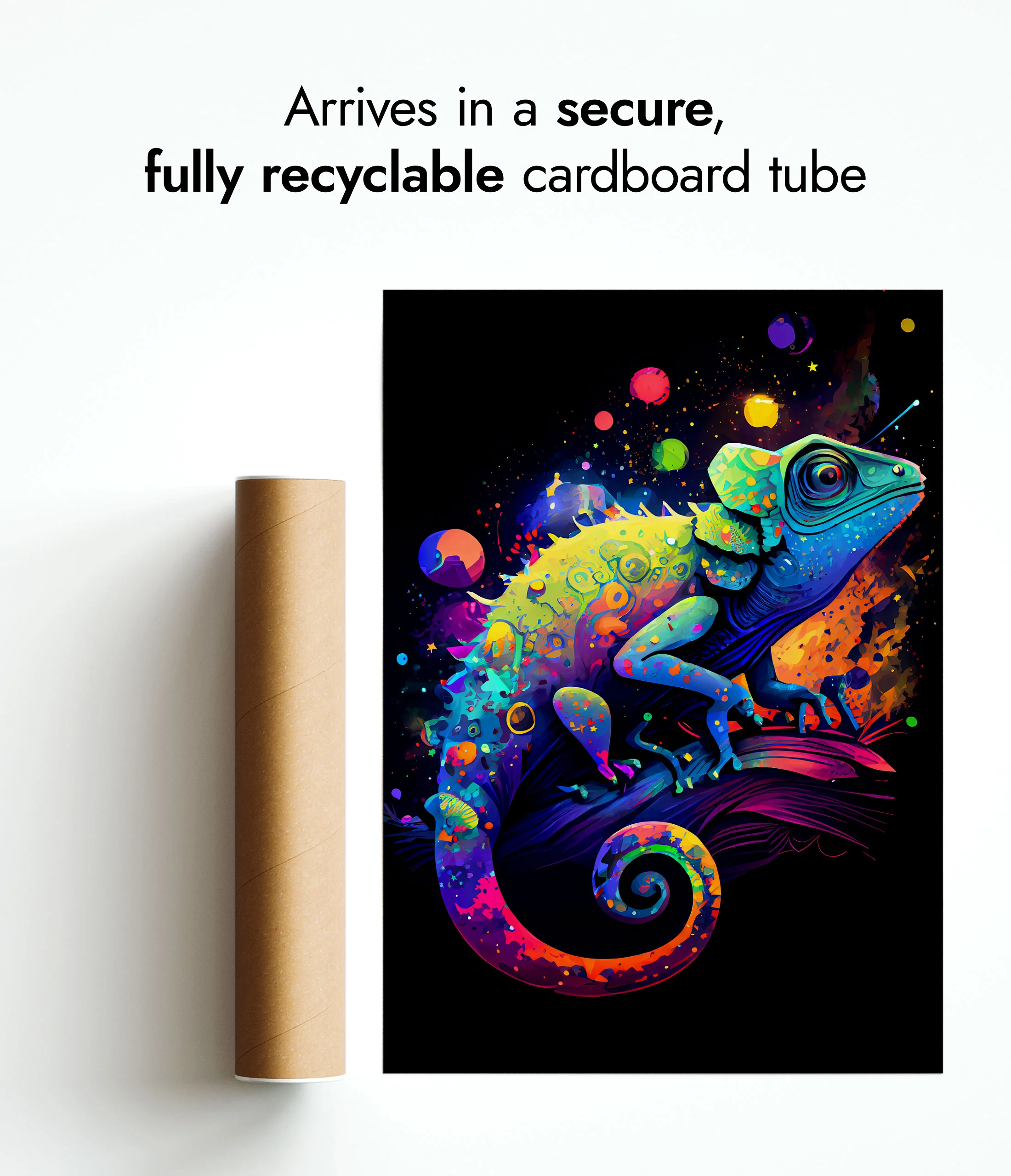 Psychedelic Space Chameleon - Image 9