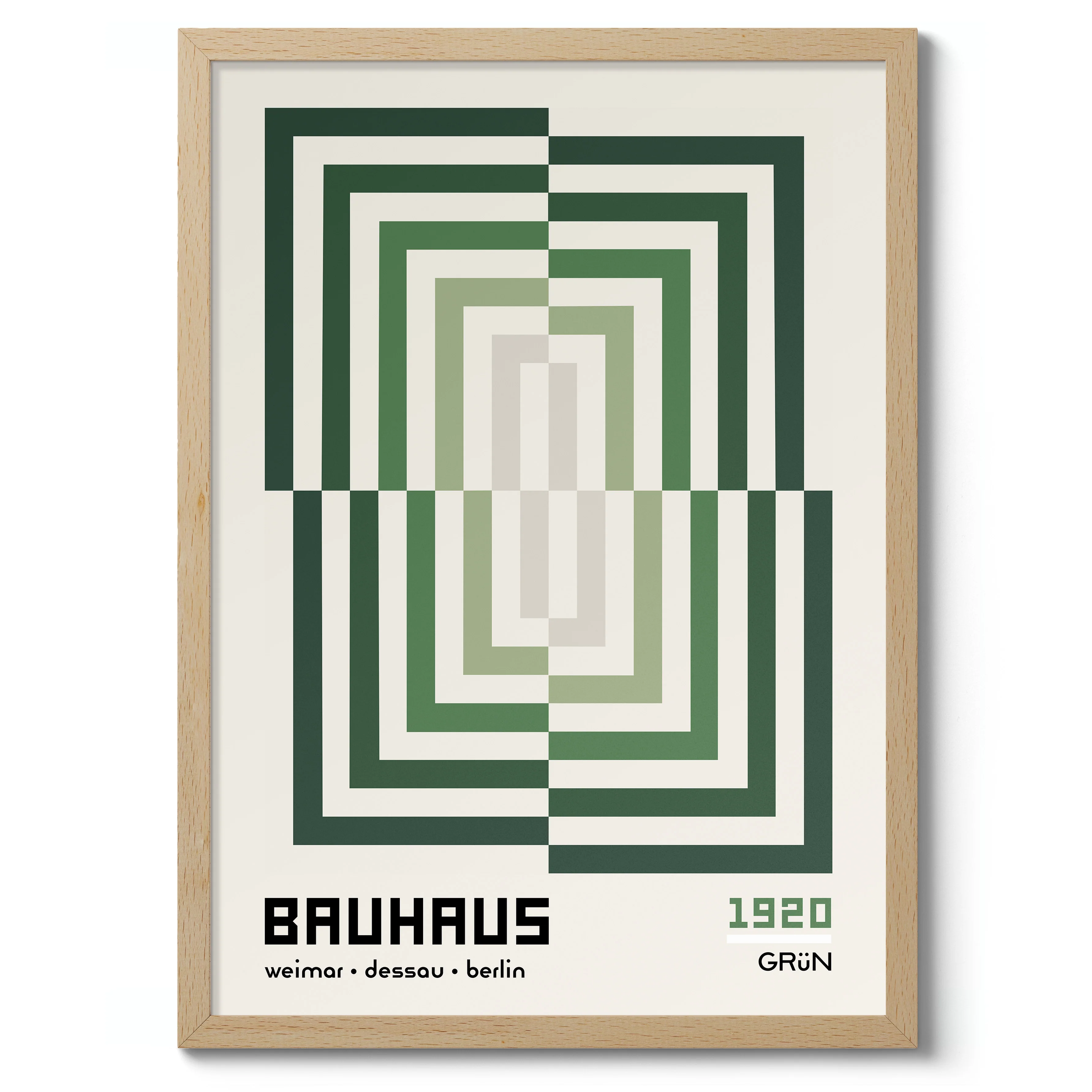 Rectangular Illusion, in Green - Image 3