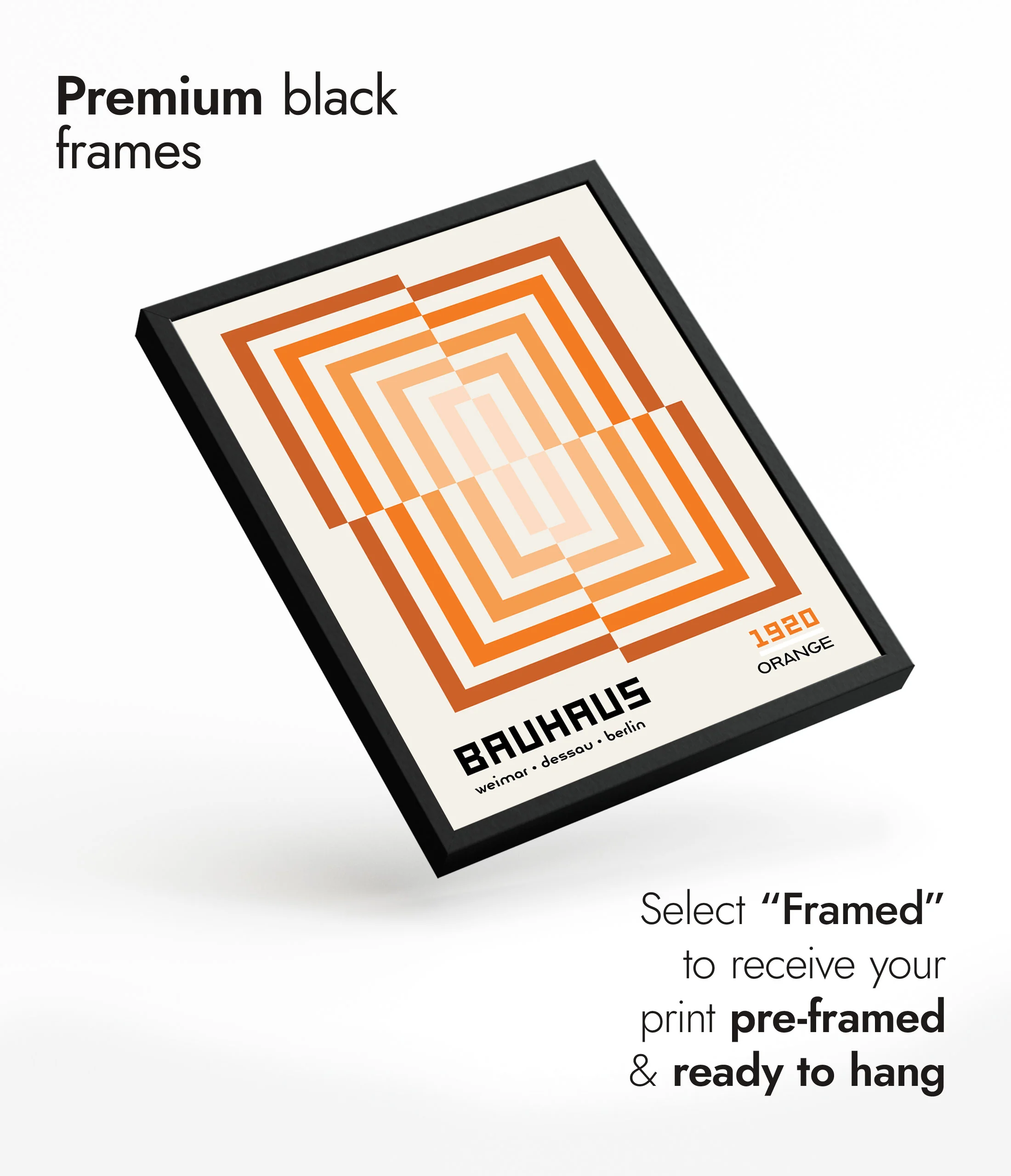 Rectangular Illusion, in Orange - Image 7