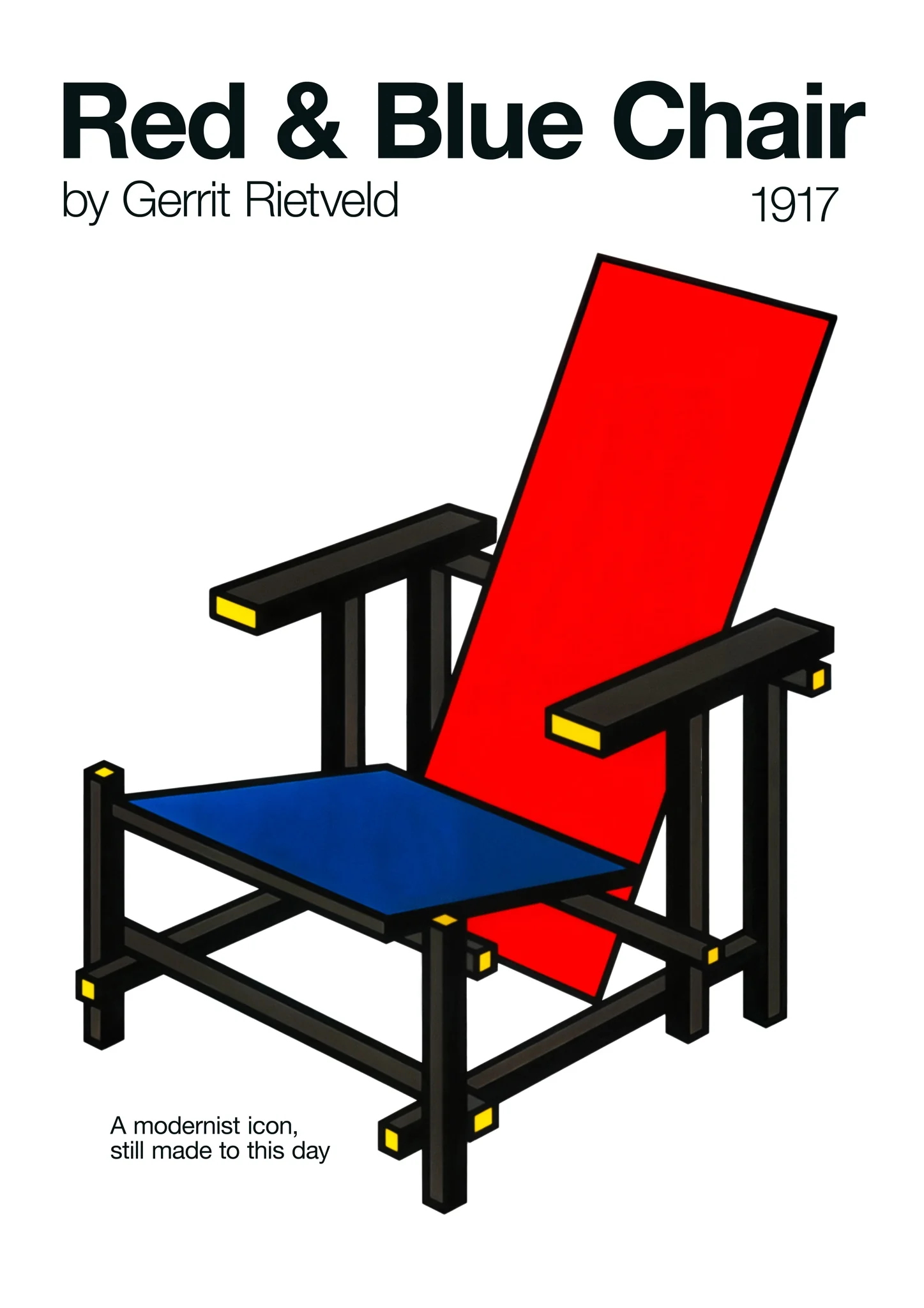 Red & Blue Chair