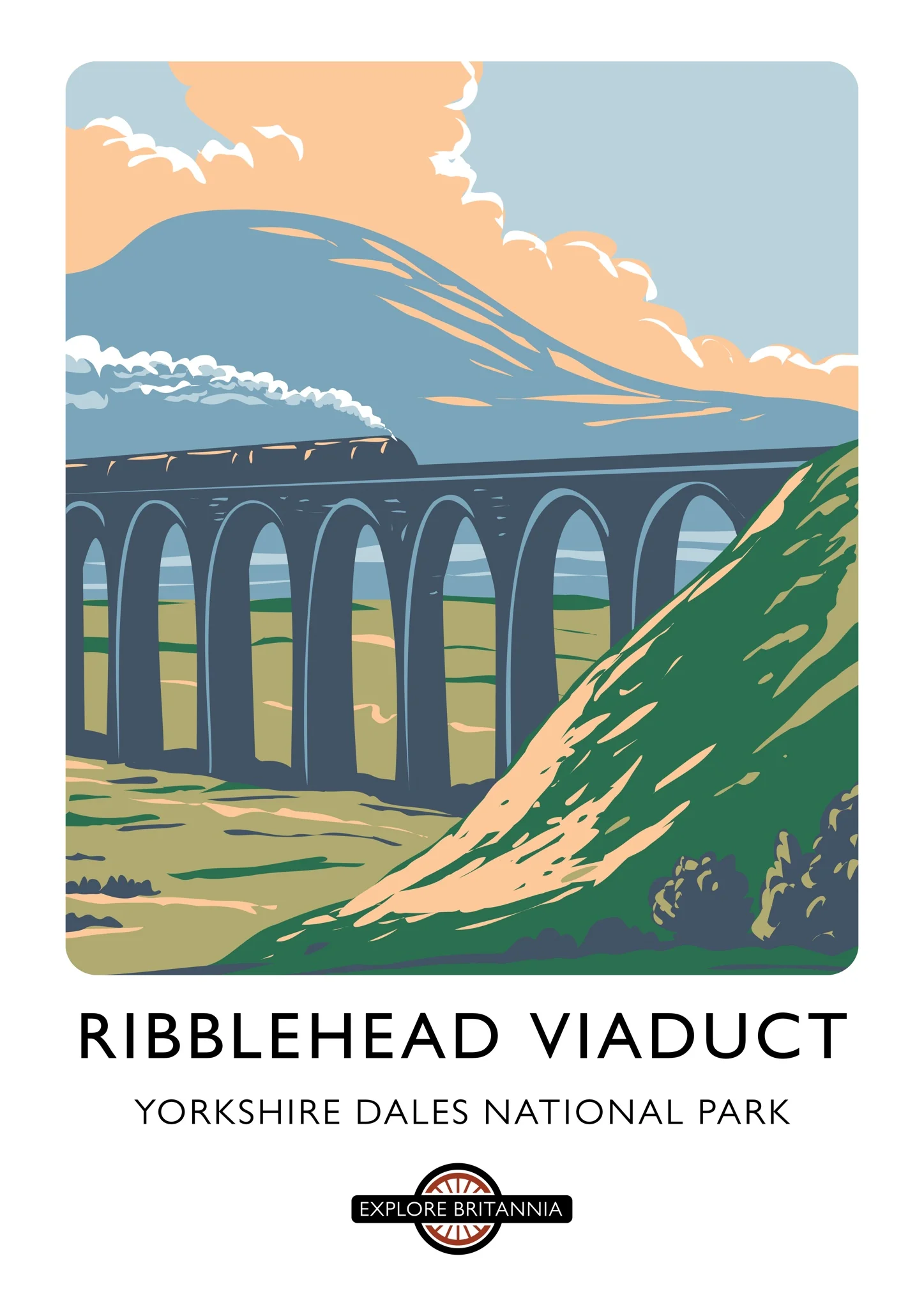 Ribblehead Viaduct, Yorkshire Dales National Park