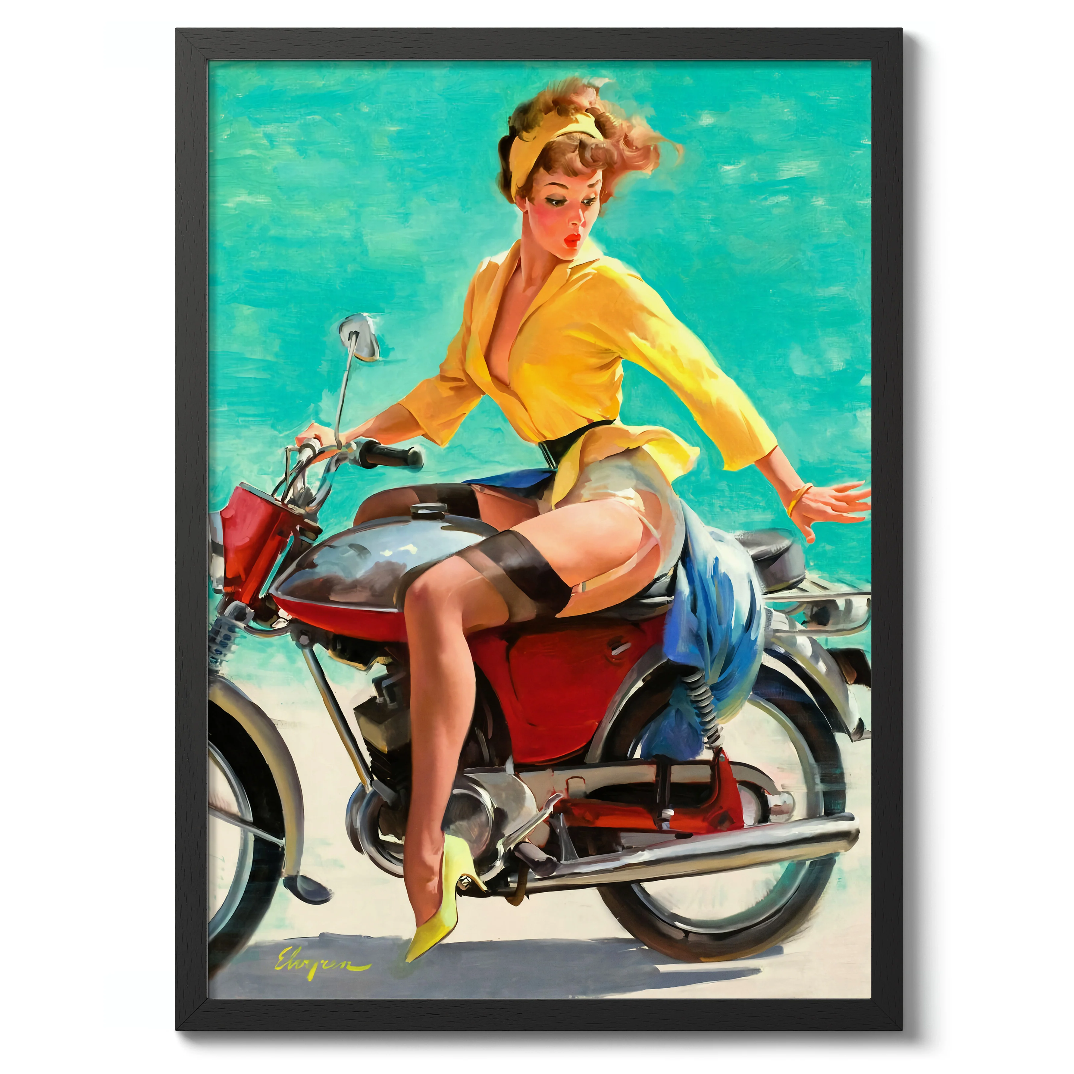 Riding Motorcycle - Image 2