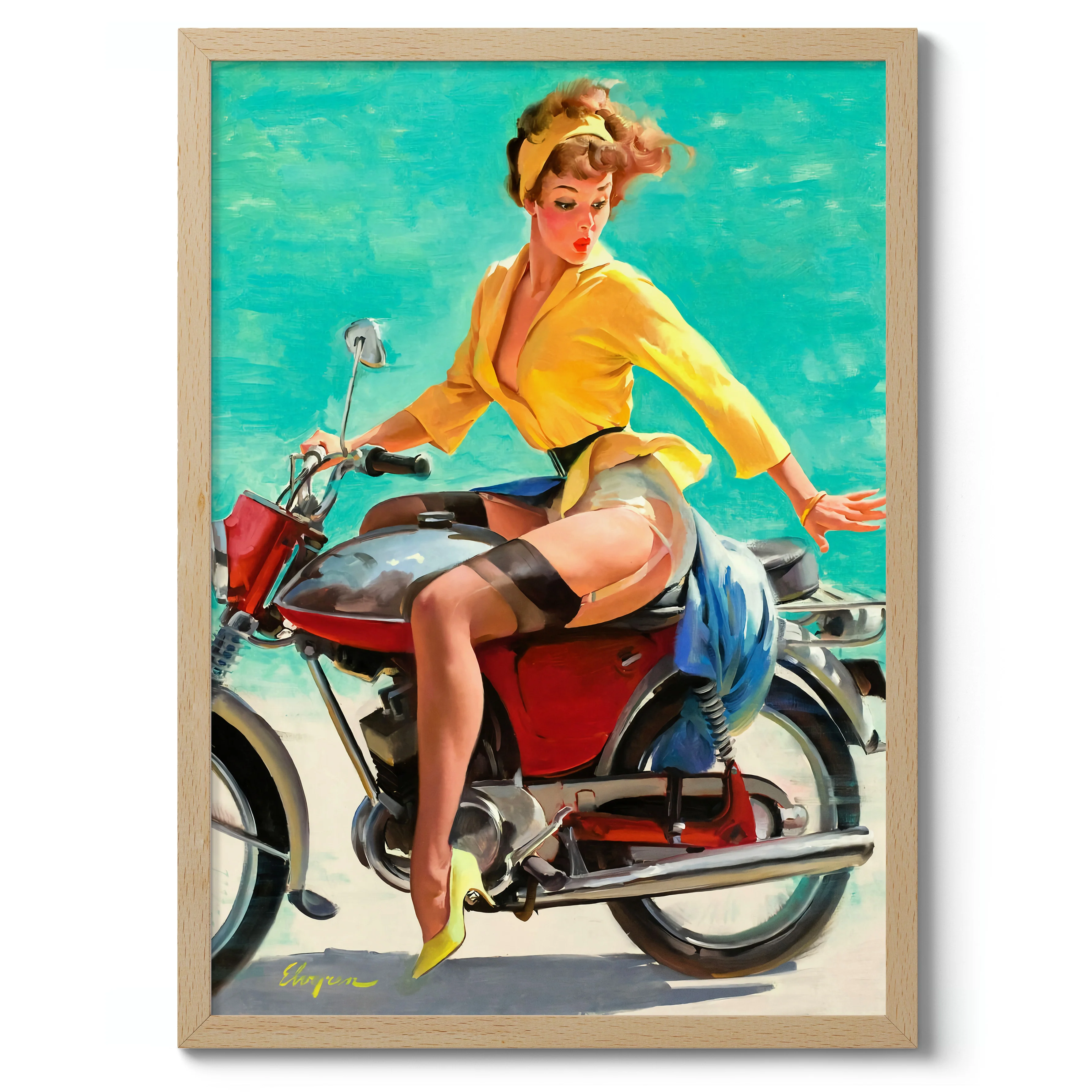 Riding Motorcycle - Image 3