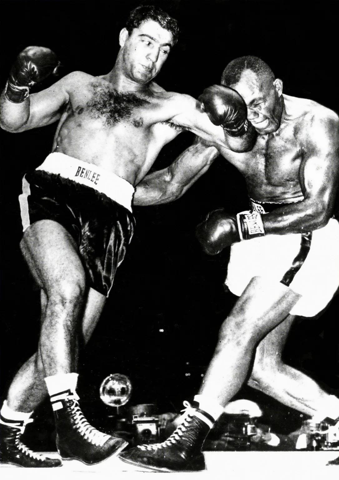 Rocky Marciano Vs Jersey Joe Walcott