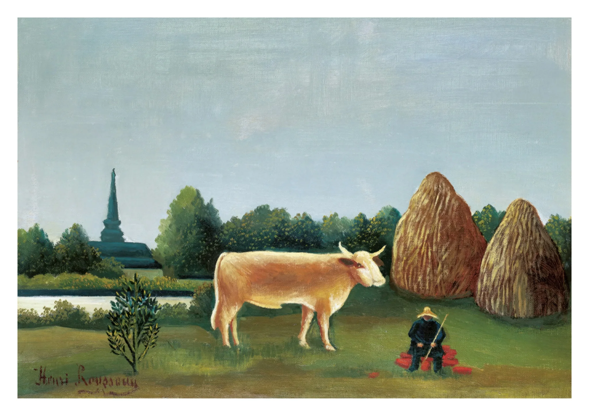 Scene in Bagneux on the Outskirts of Paris