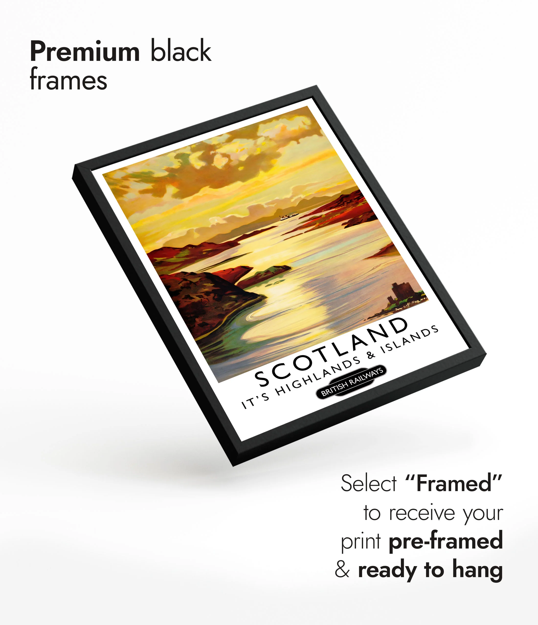 Scotland Travel Prints - Set of 3 - Image 7