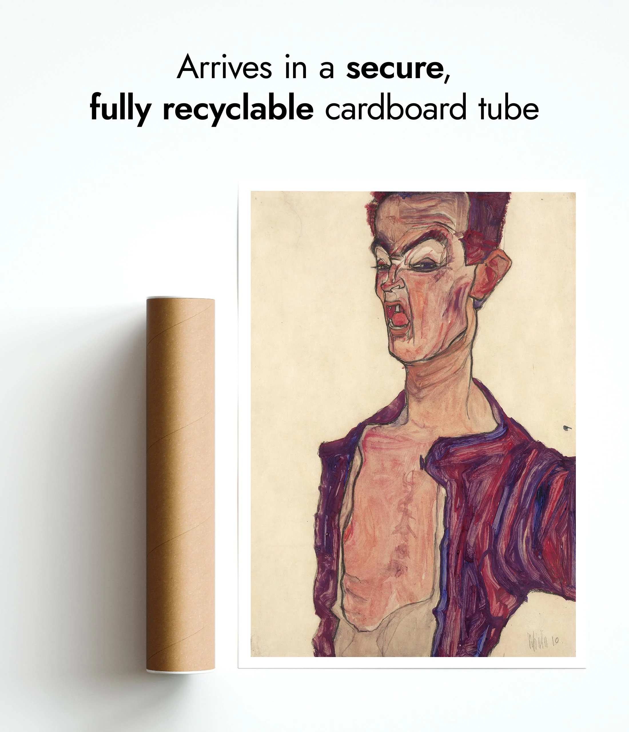 Self-Portrait, Grimacing - Image 9