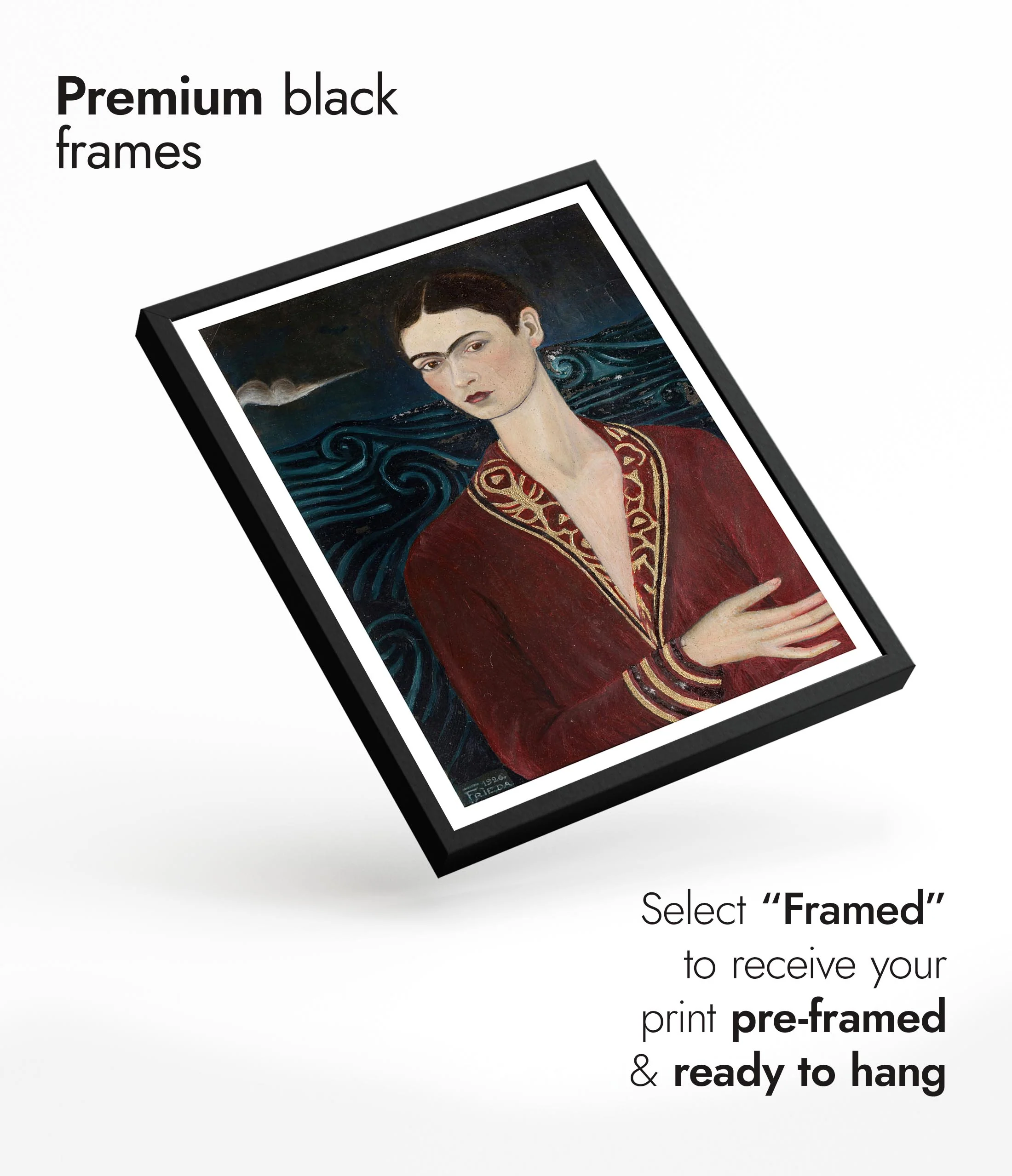 Self-Portrait Wearing a Velvet Dress - Image 7