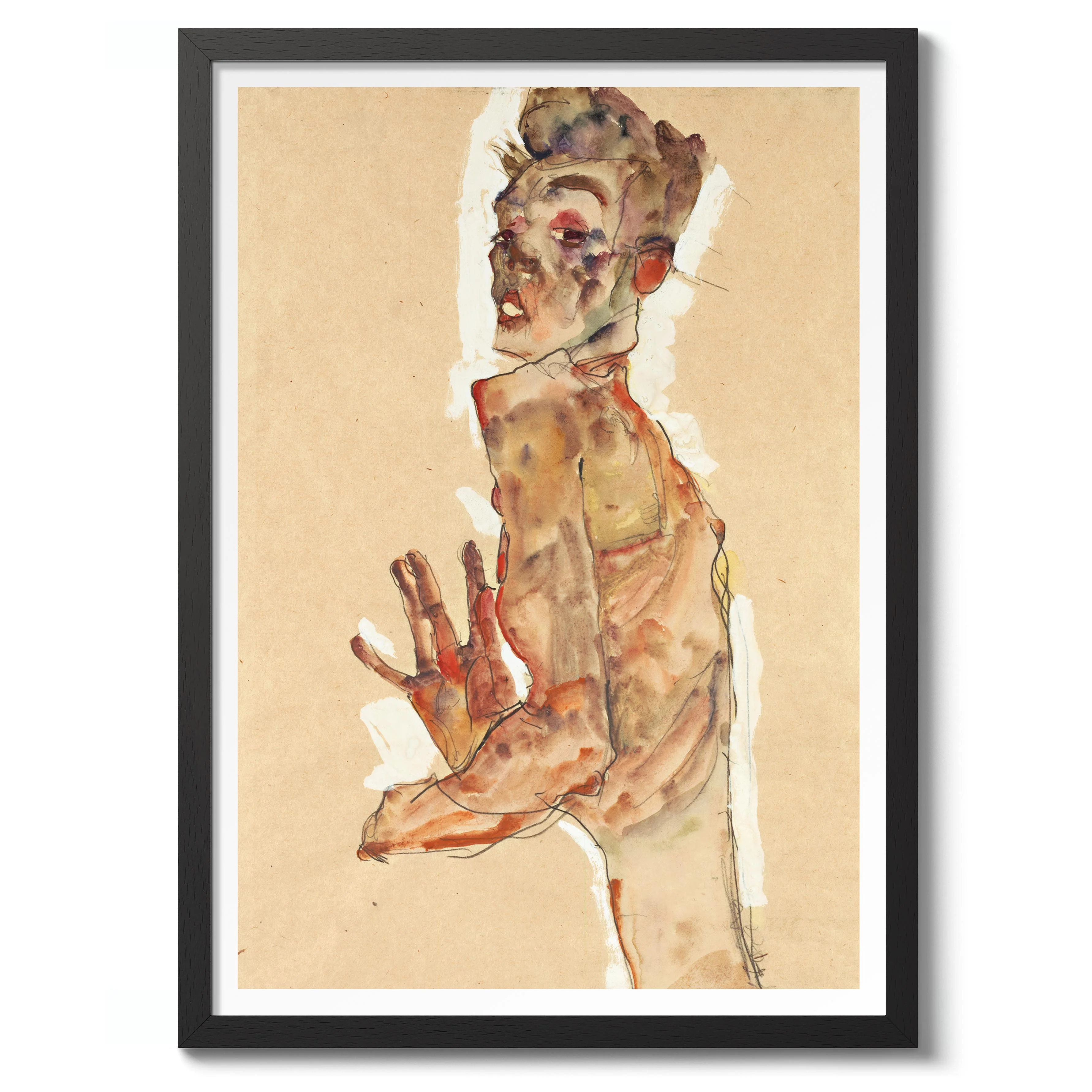 Self-Portrait with Splayed Fingers - Image 2