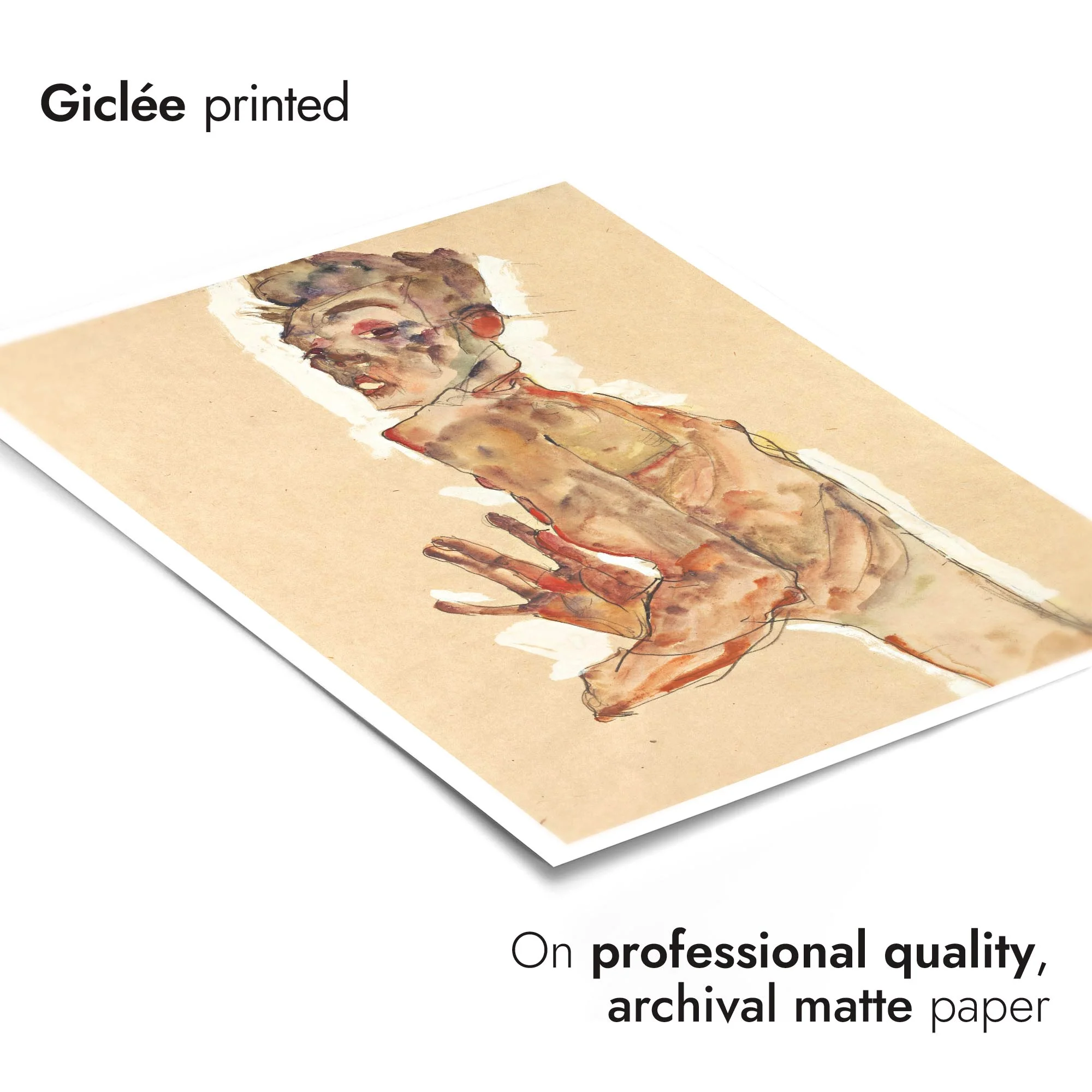 Self-Portrait with Splayed Fingers - Image 6