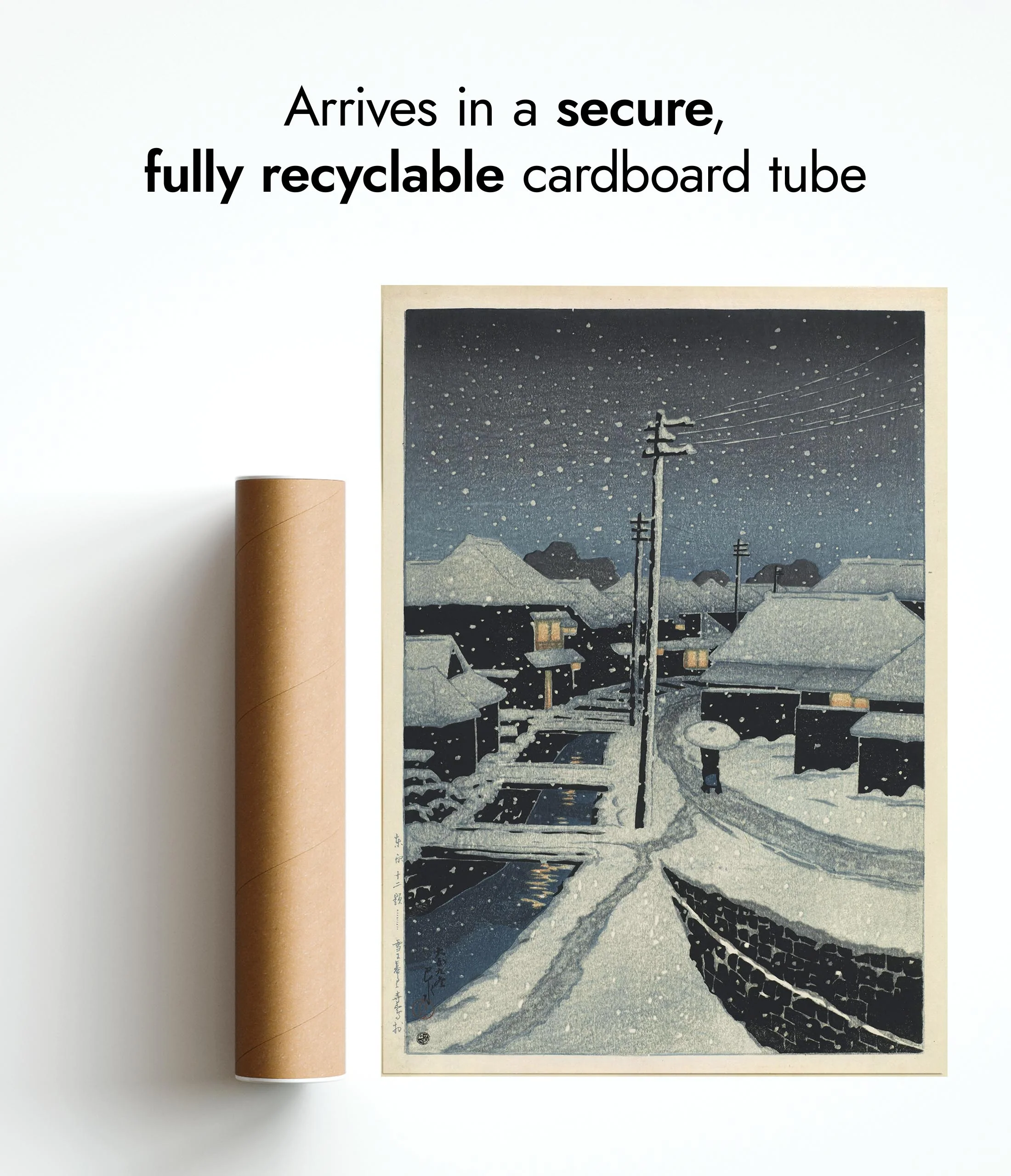 Snow Falling at Terajima Village - Image 9