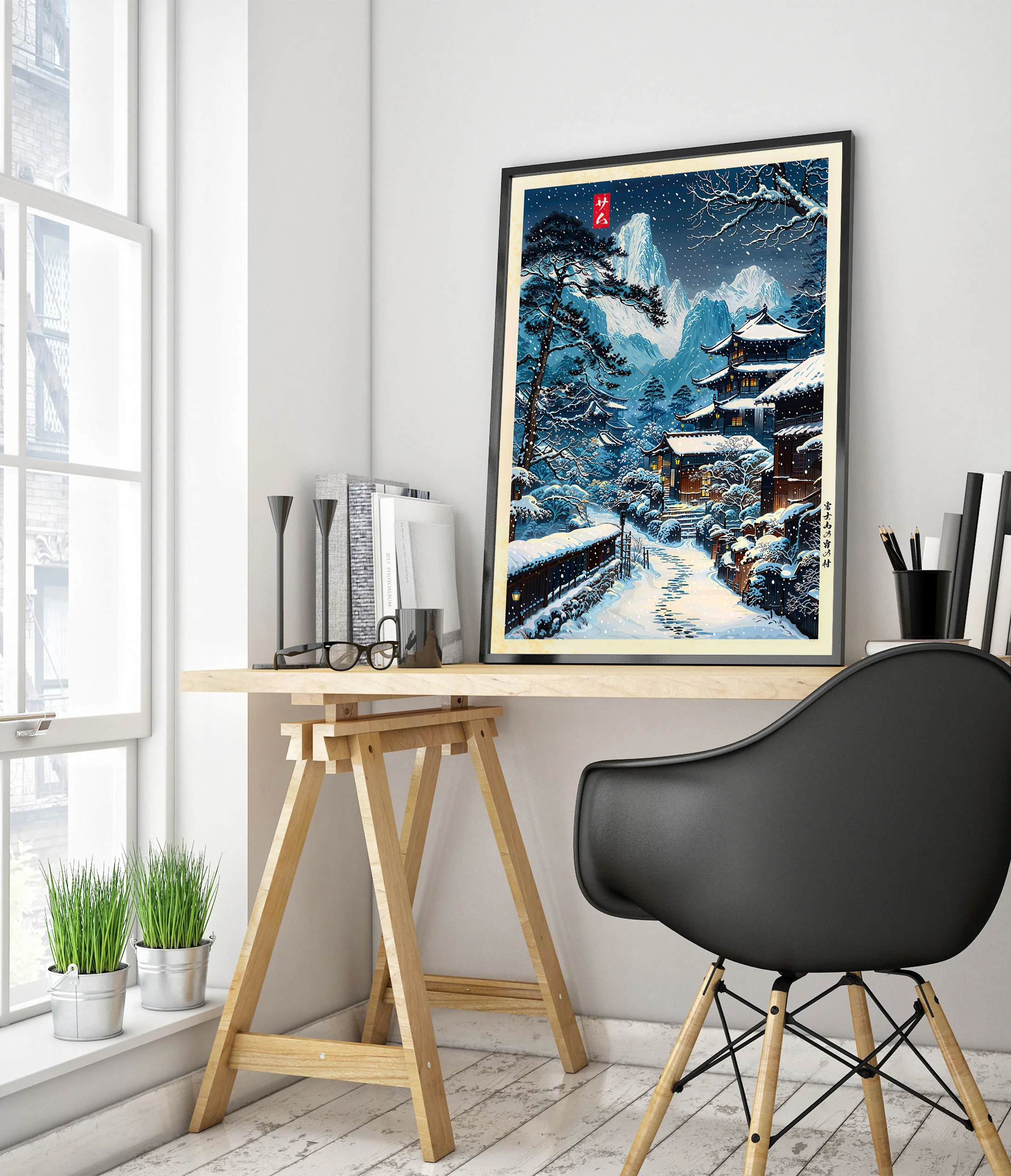Snowy Village - Image 5