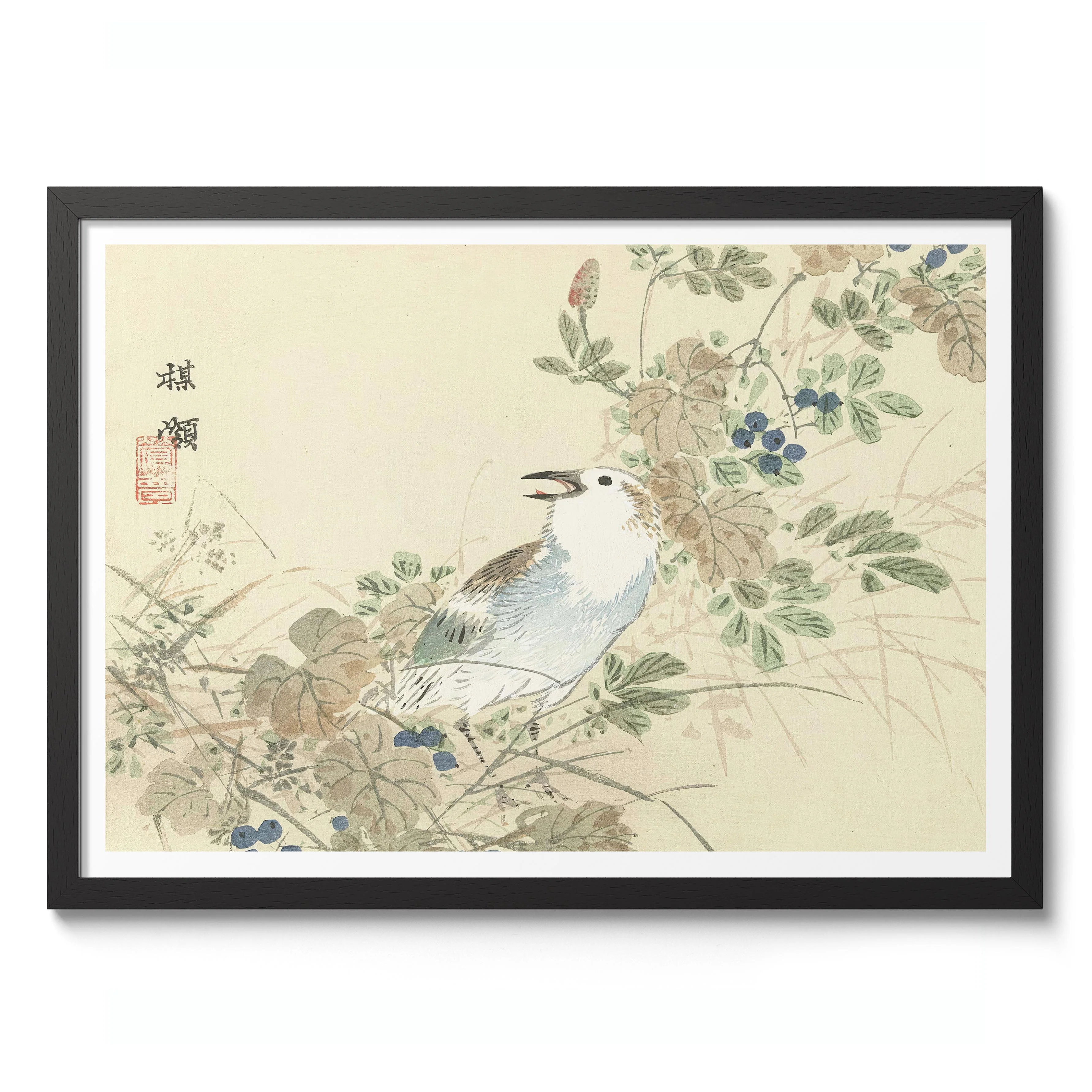 Songbird Among Autumn Grasses - Image 2