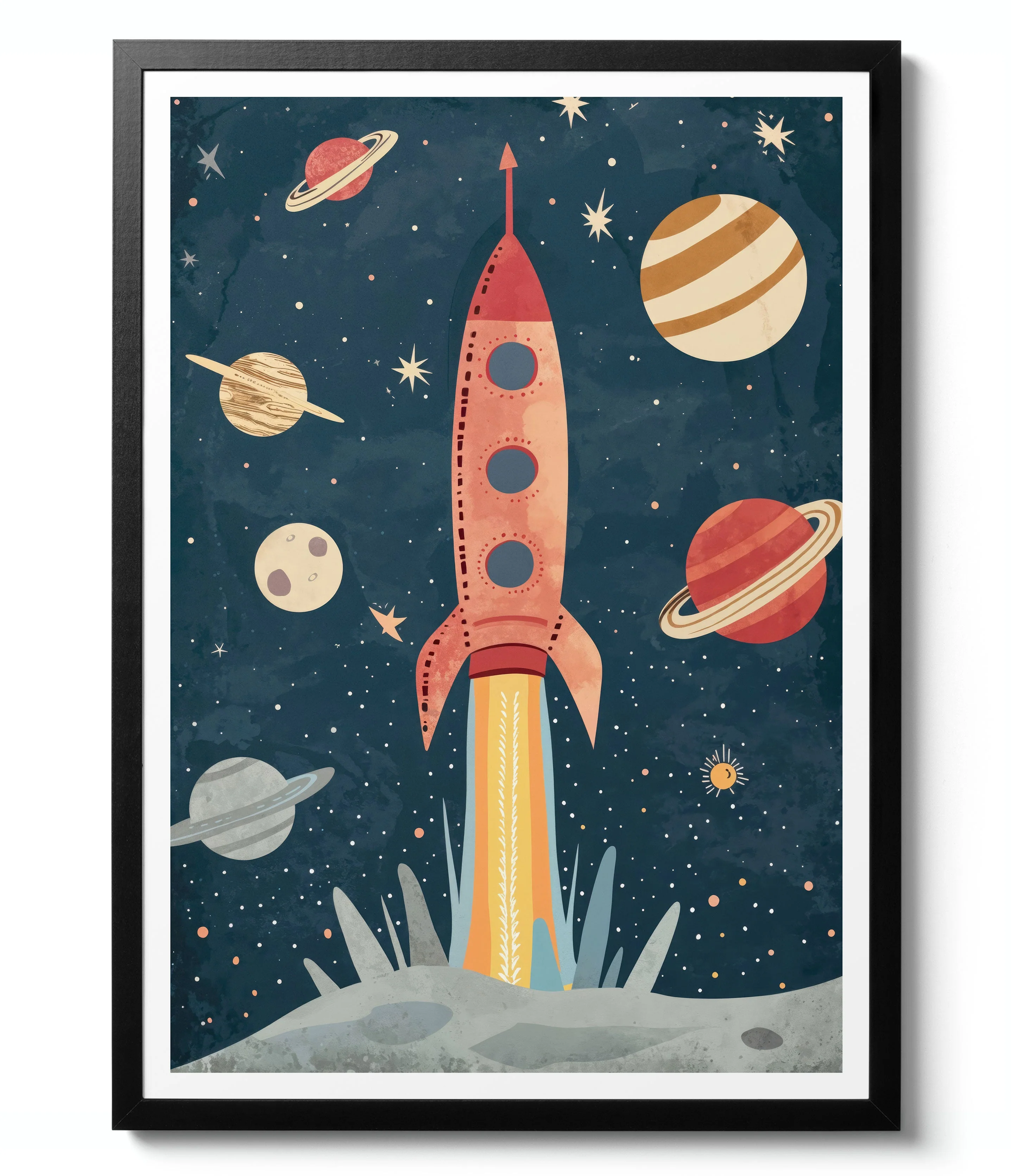 Space Nursery Gallery Wall - Image 3