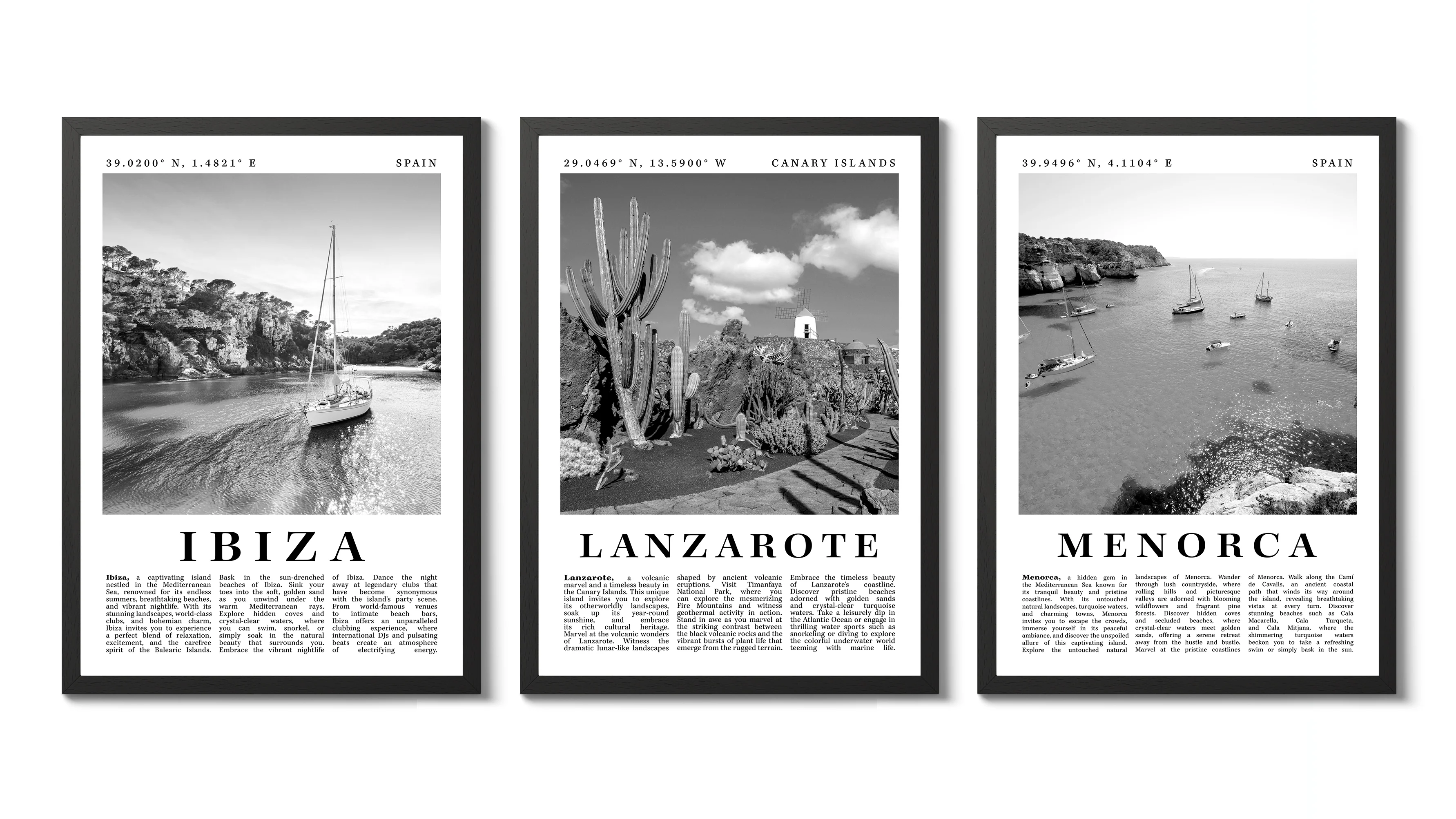 Spain Black & White