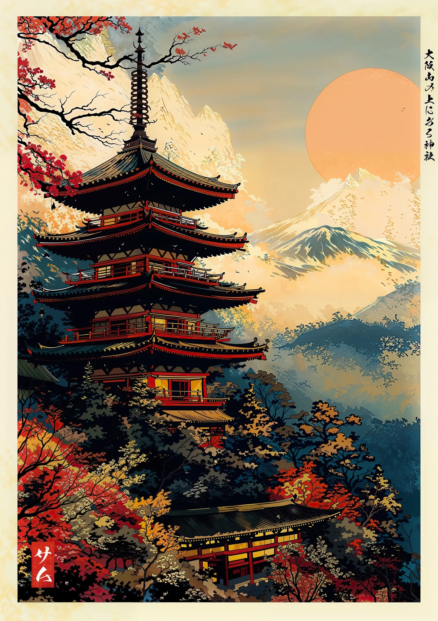 Temple in the Mountains