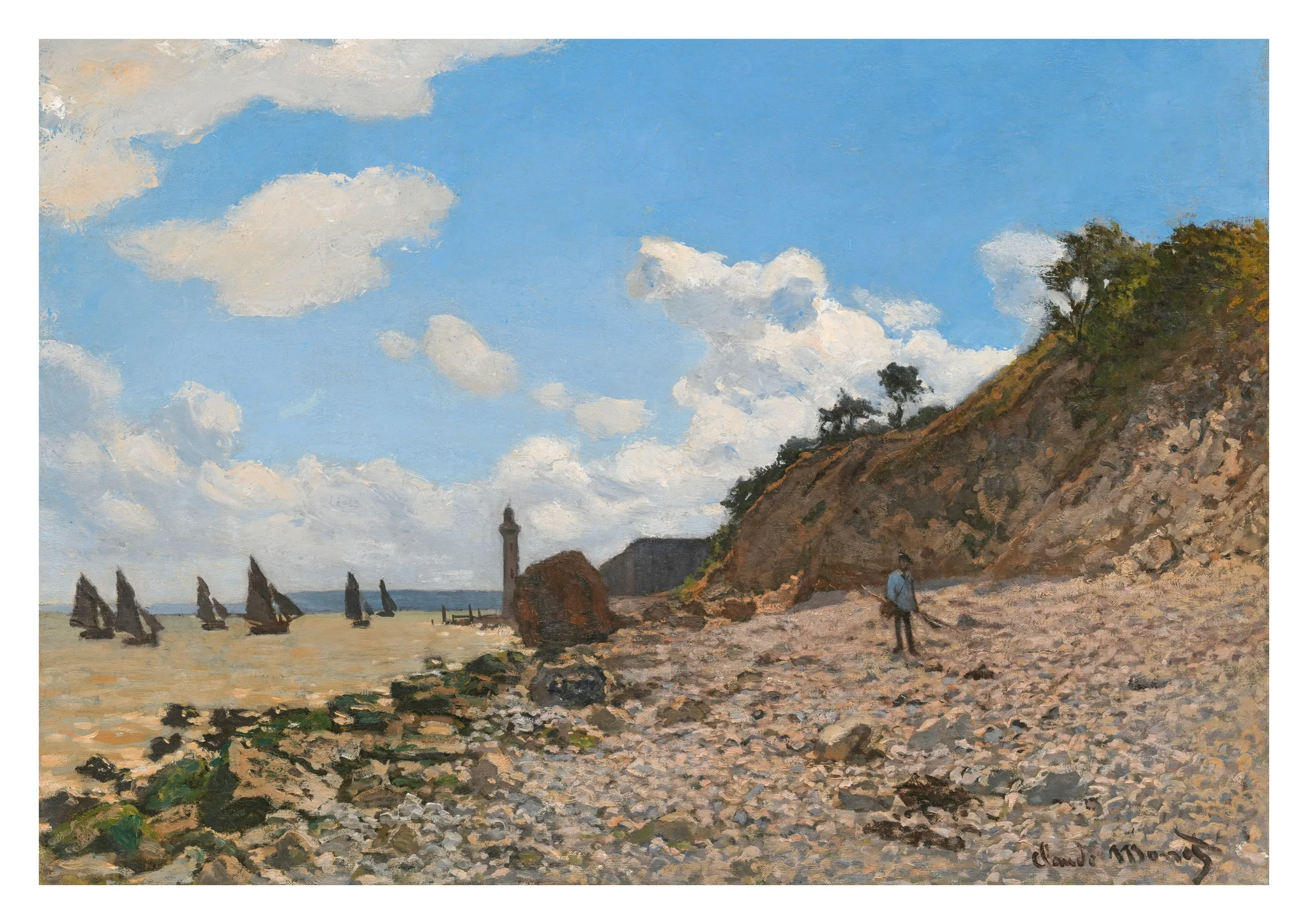 The Beach at Honfleur