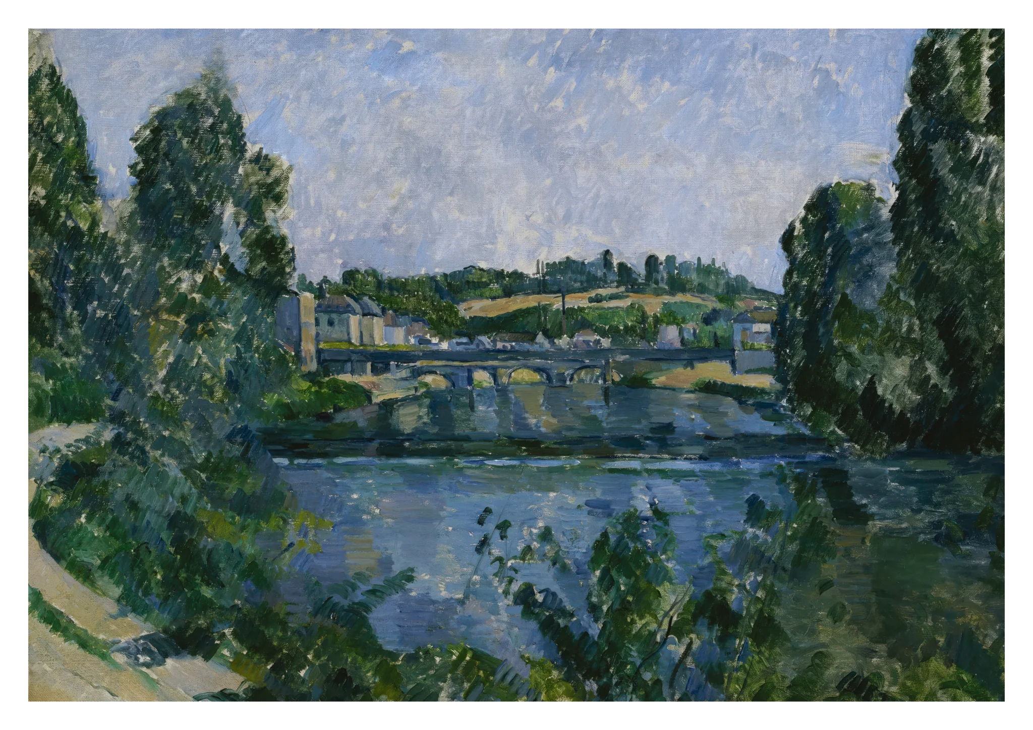 The Bridge and Dam at Pontoise