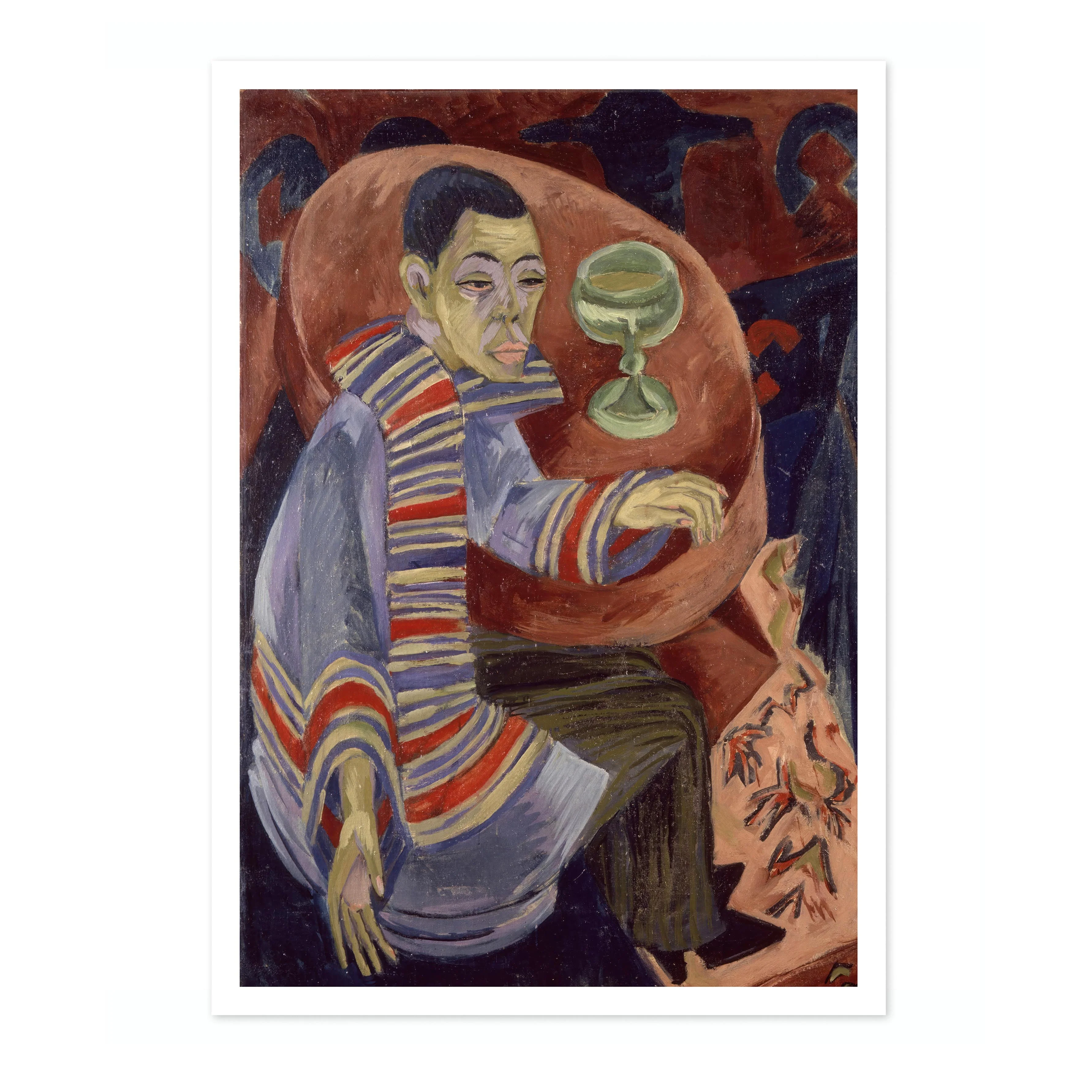 The Drinker (Self-Portrait) - Image 4