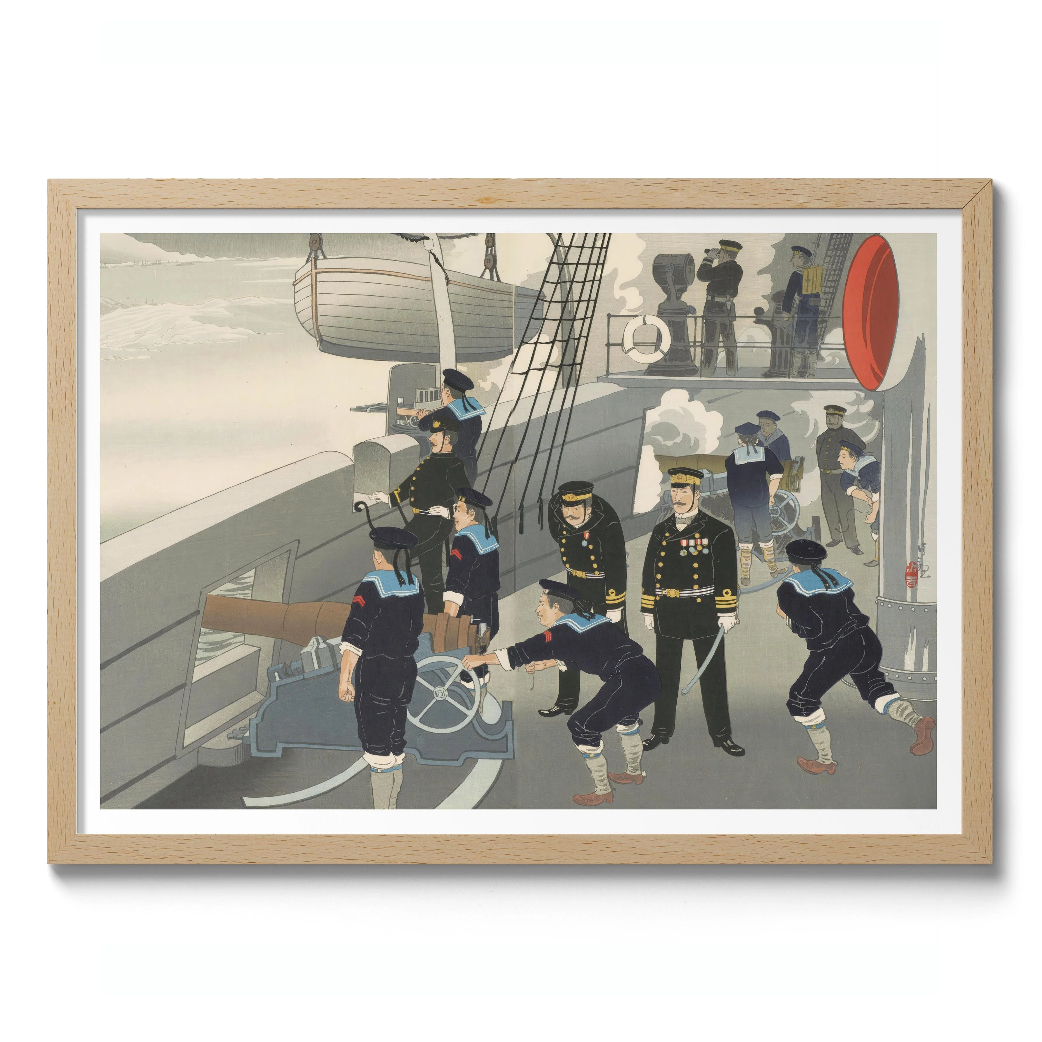 The Navy Attacking Urashioko Harbour - Image 3